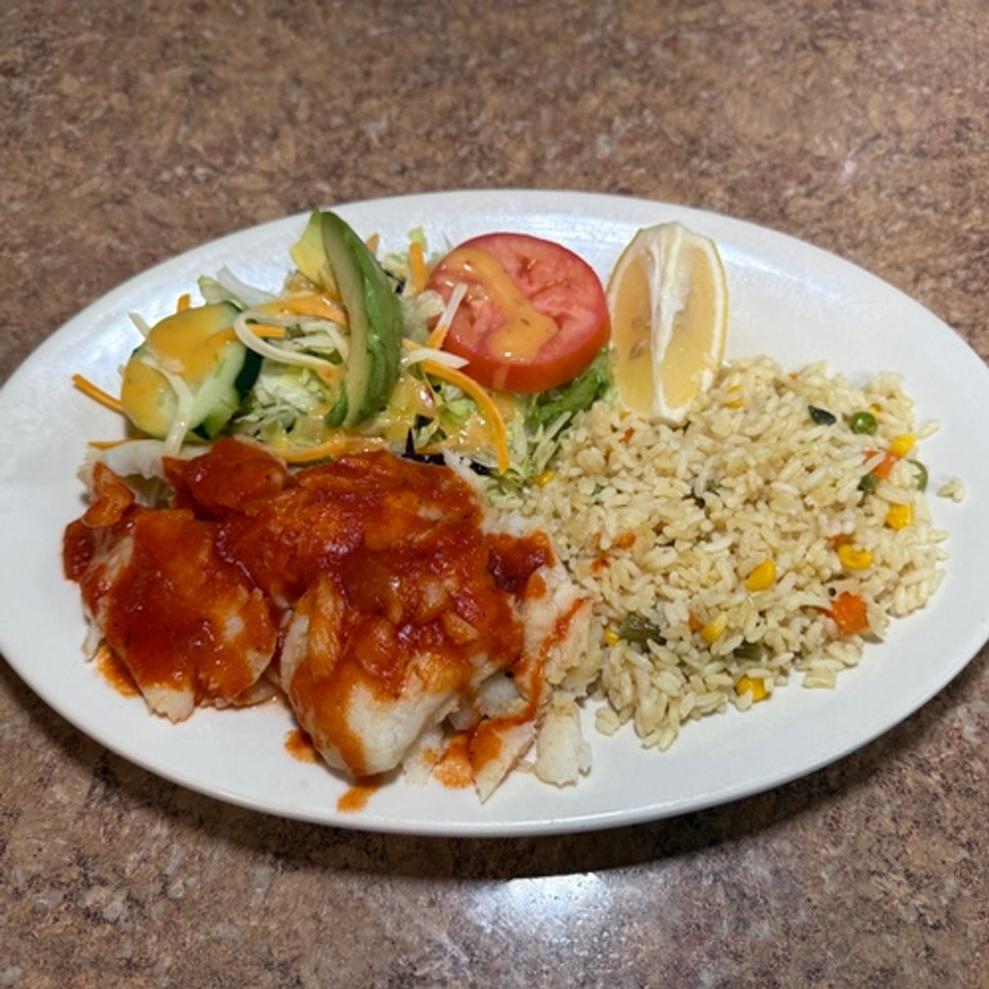 Pescado a La Veracruzana