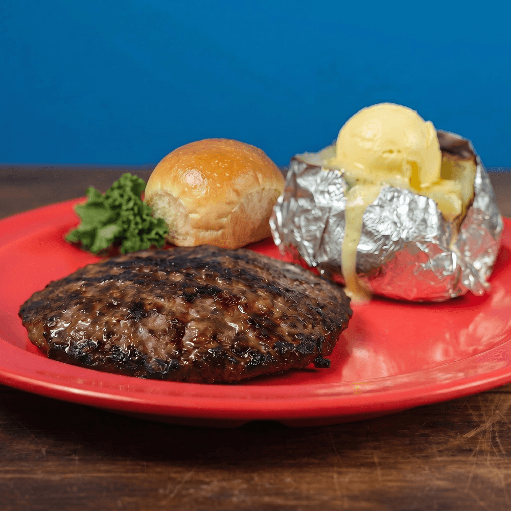 Burger Platter Steak