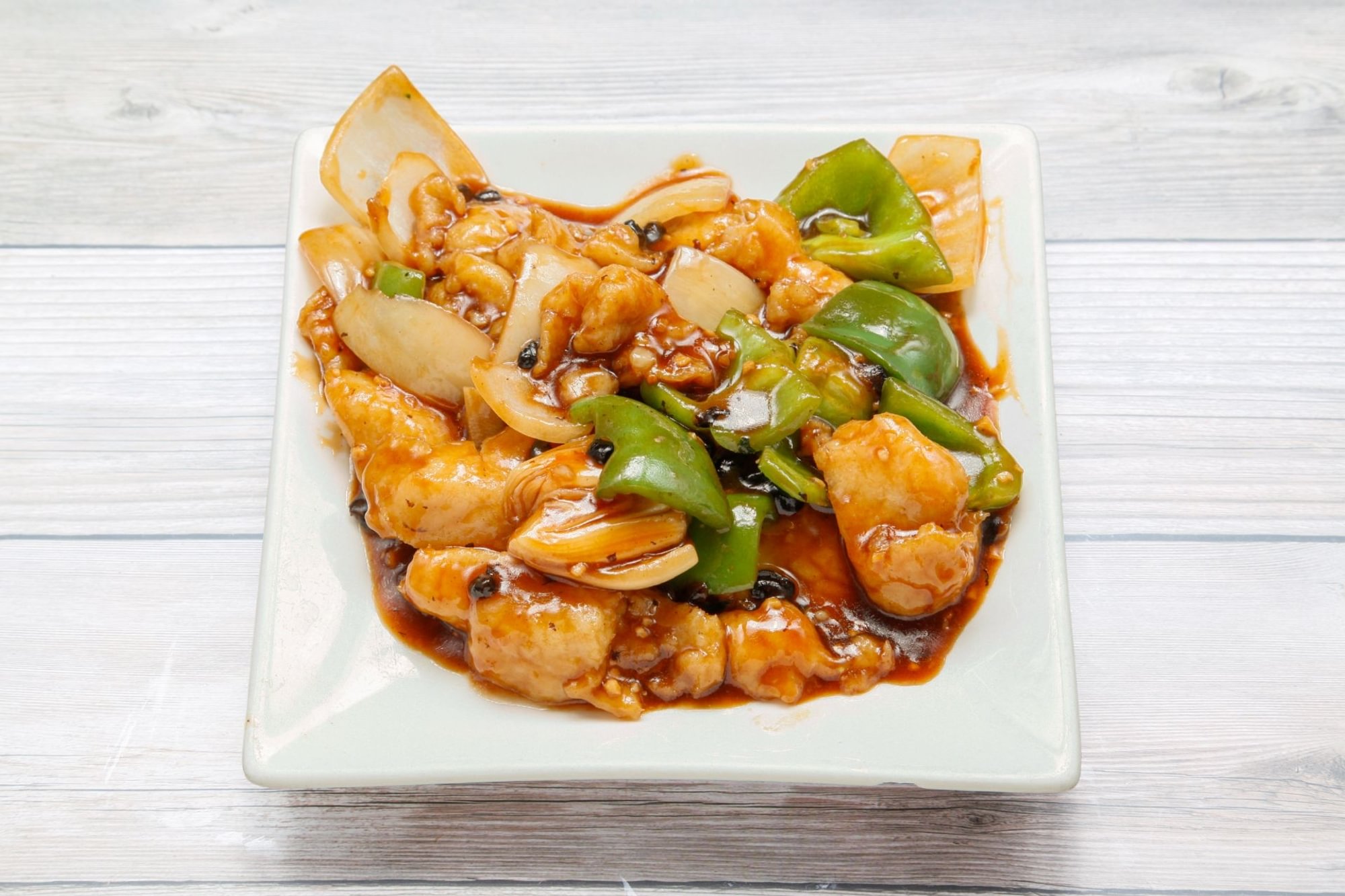 Sliced fish with black bean sauce (lunch) / 豆豉鱼片（午）