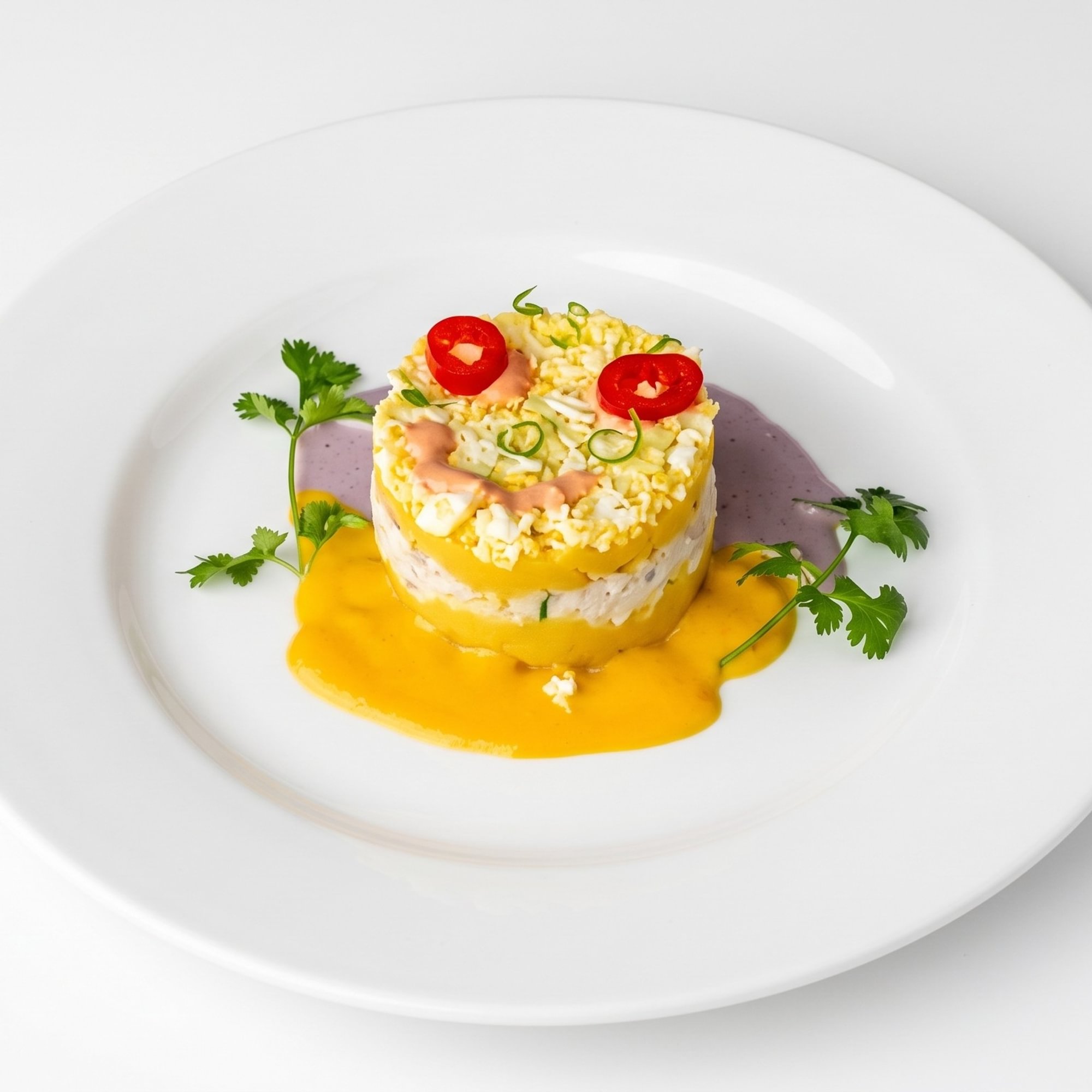Causa Limeña [Layered Potato & Chicken Salad]