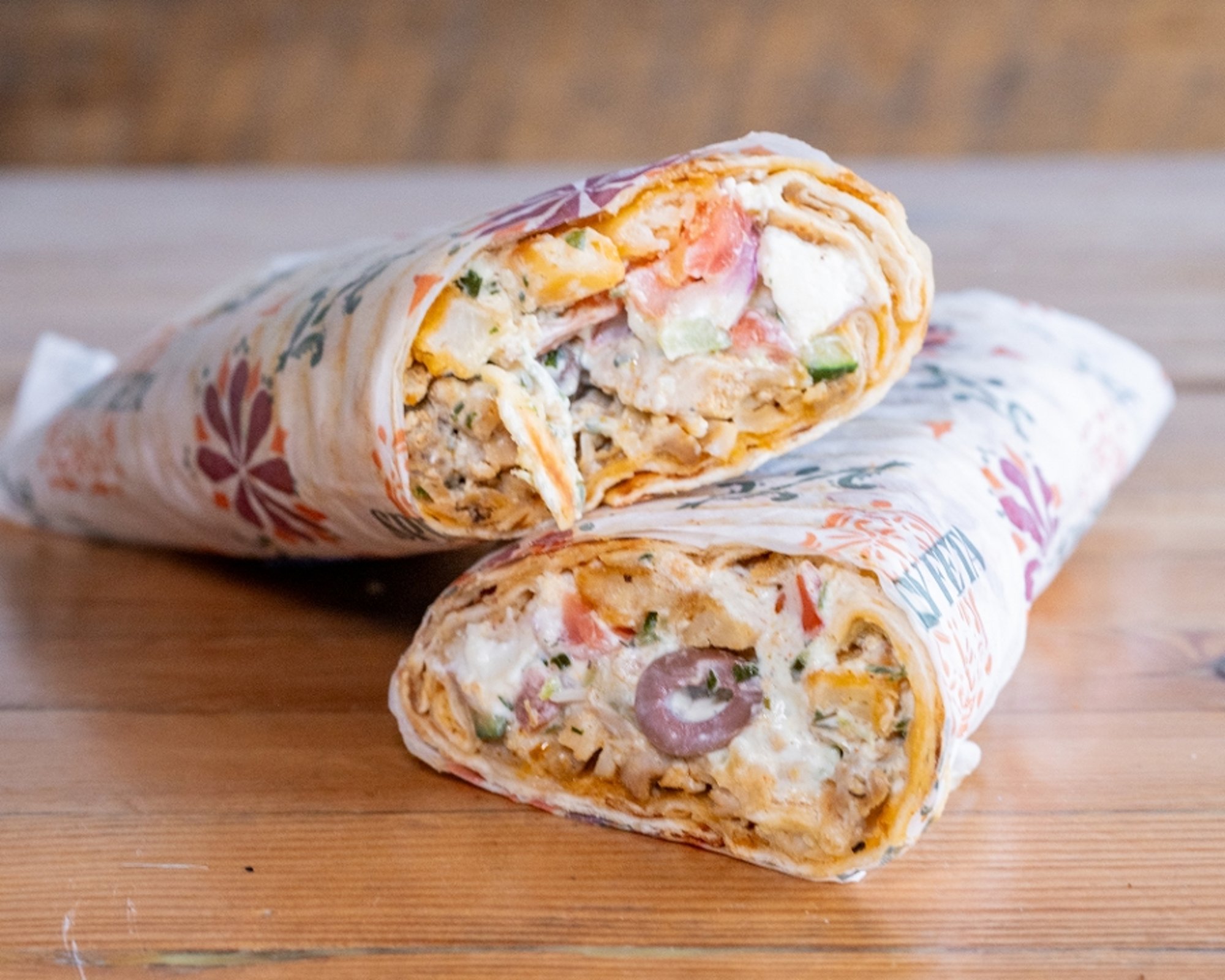 Greek Döner Wrap