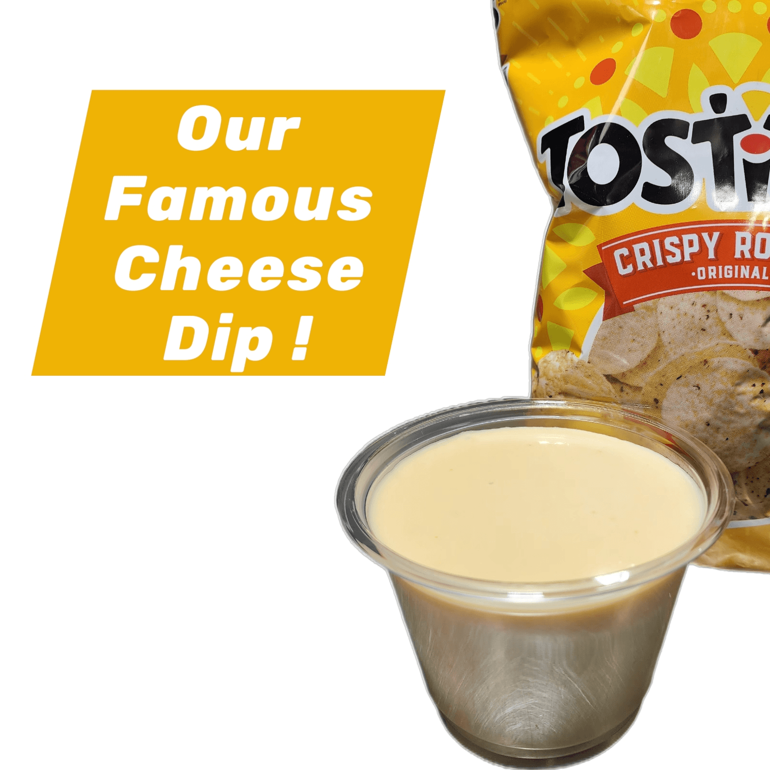 Chips with Our Famous Cheese Dip