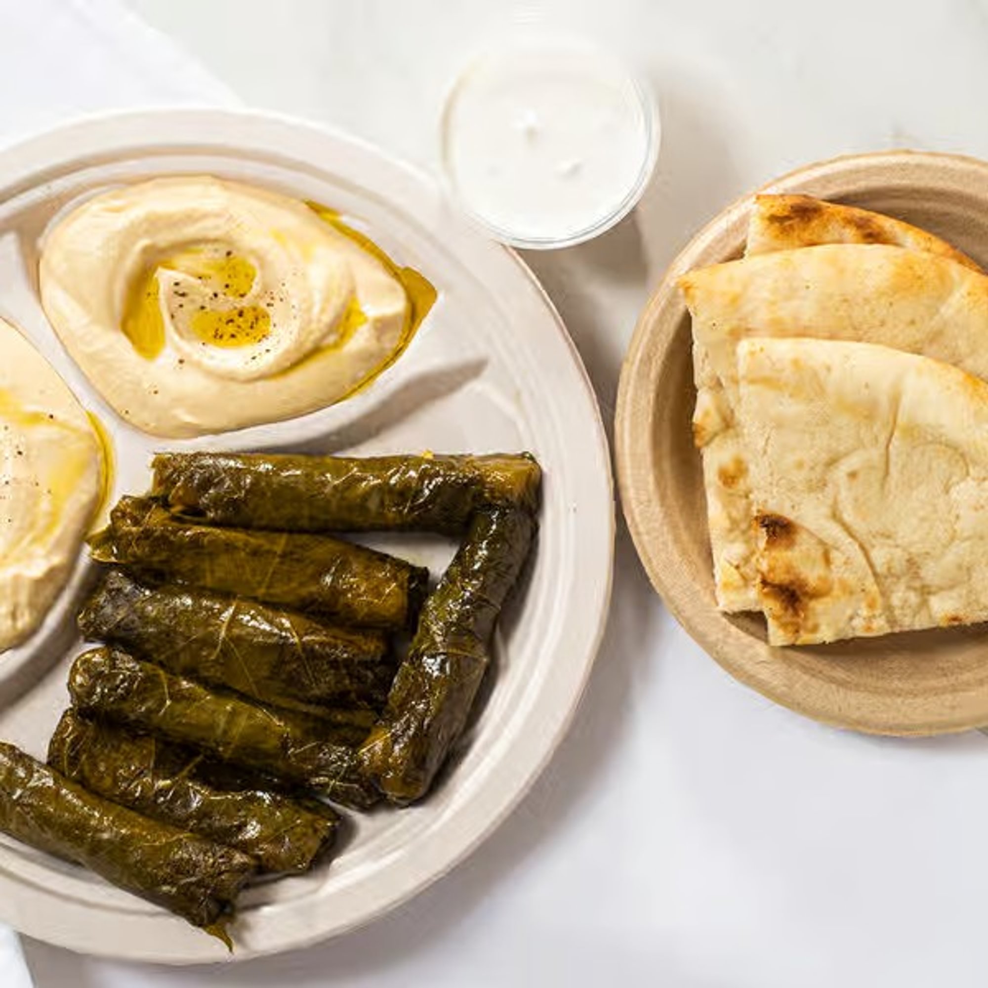 Stuffed Grape Leaves Platter