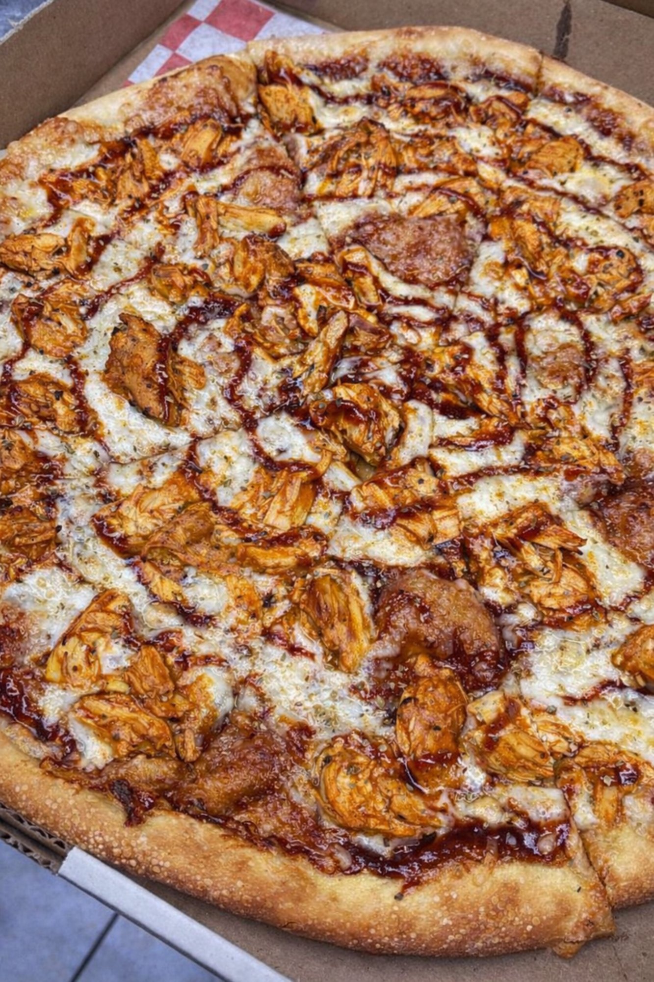 Small BBQ Chicken Pizza