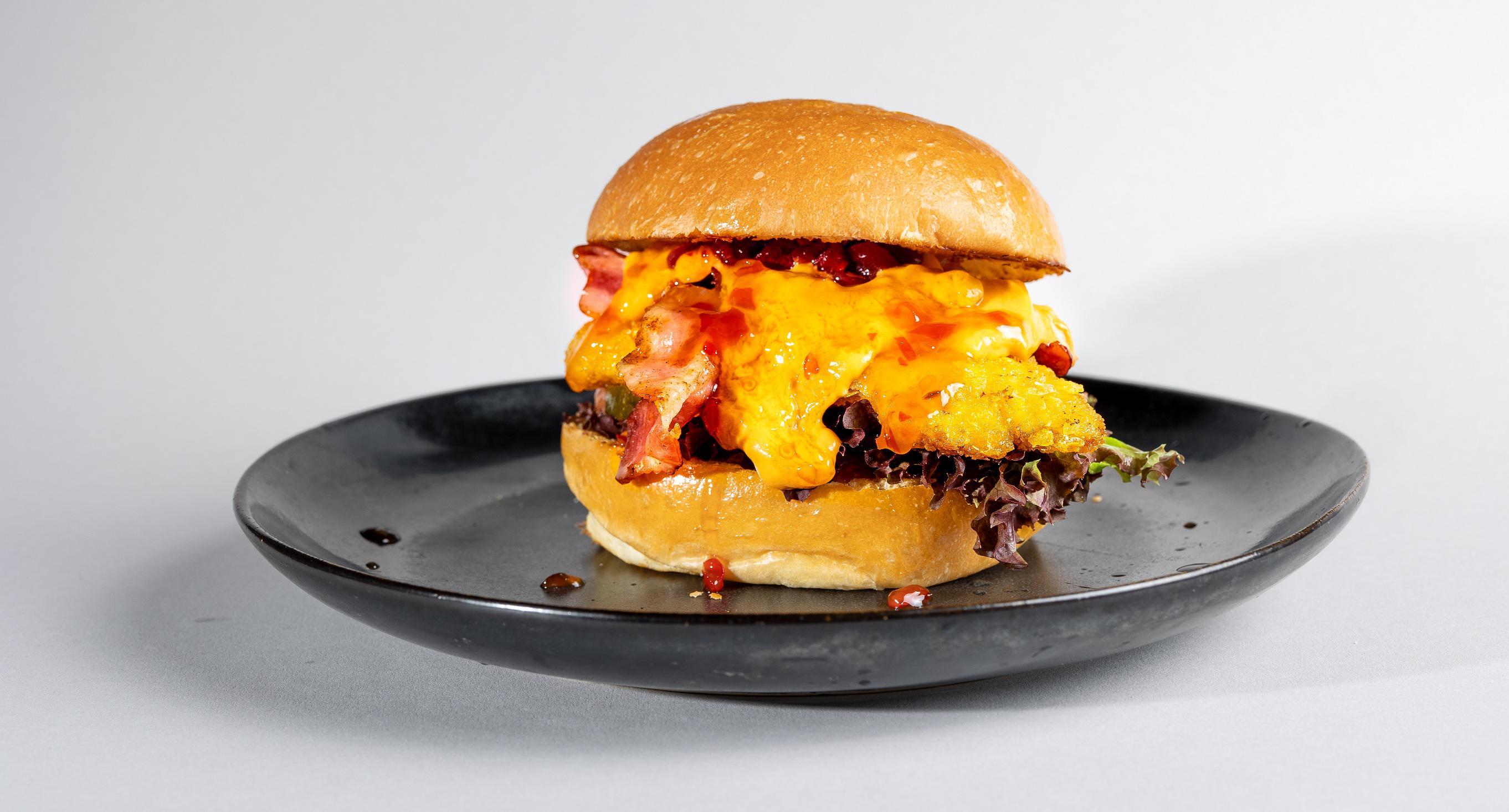 Crispy Spicy Chicken Burger