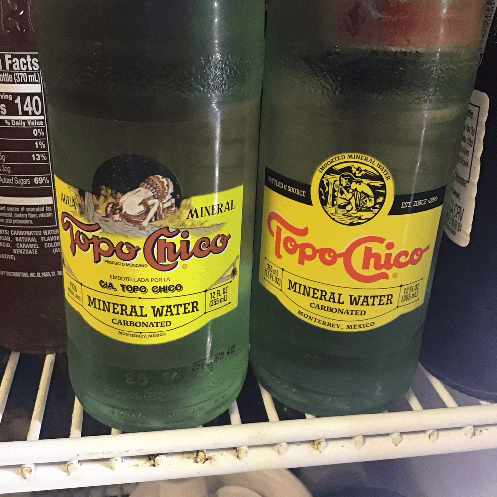 Topo Chico Mineral Water