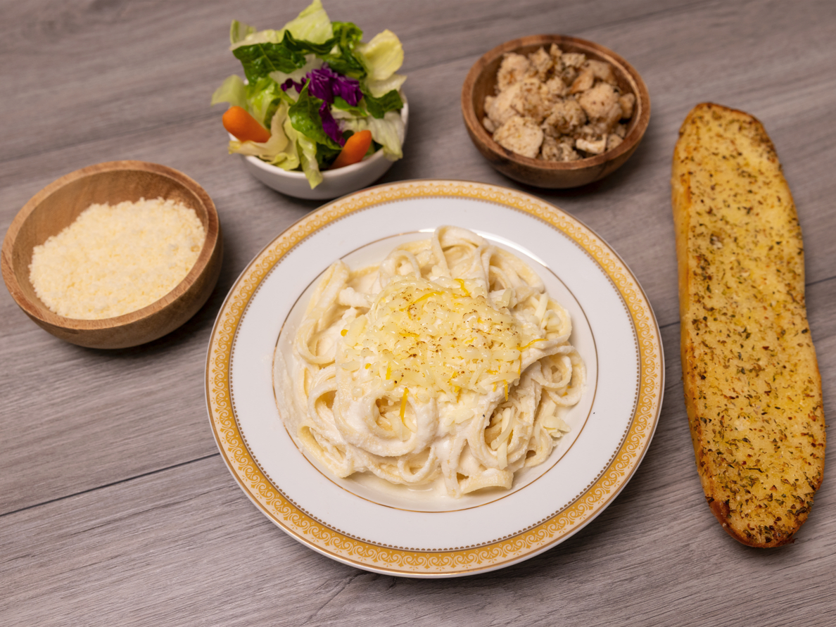 Chicken Parmesan Fettuccini