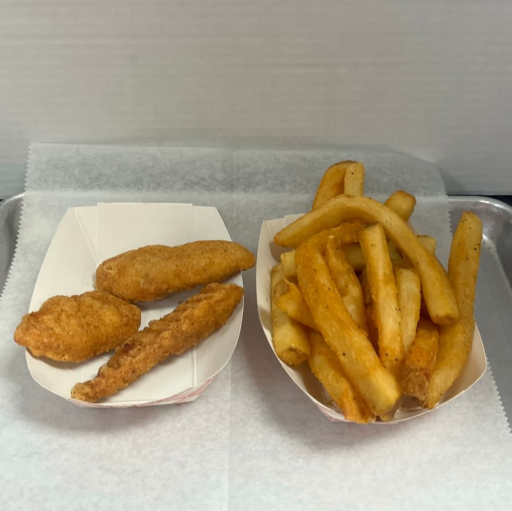 Kids Chicken Fingers and Fries