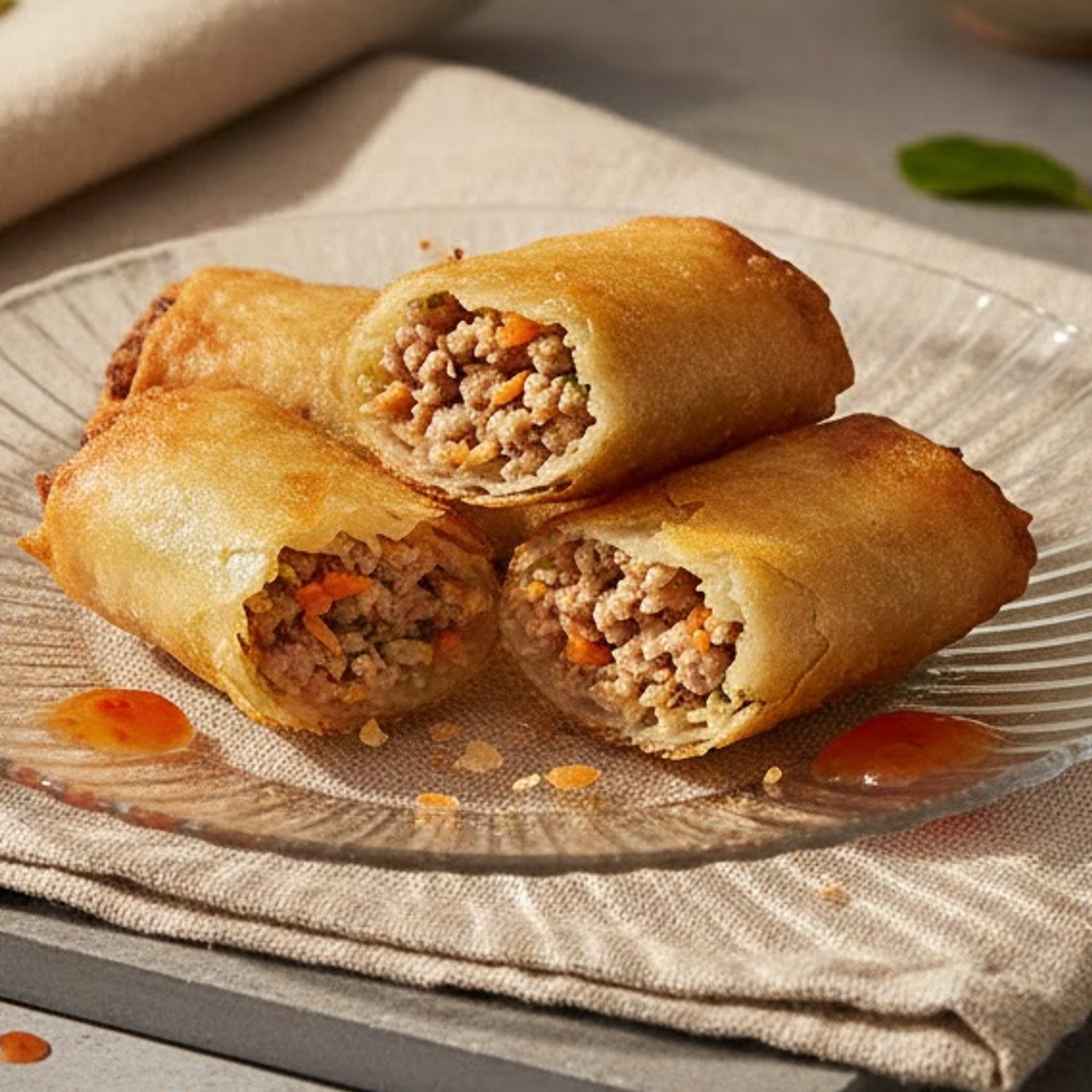 Fried Egg Rolls (3 rolls)