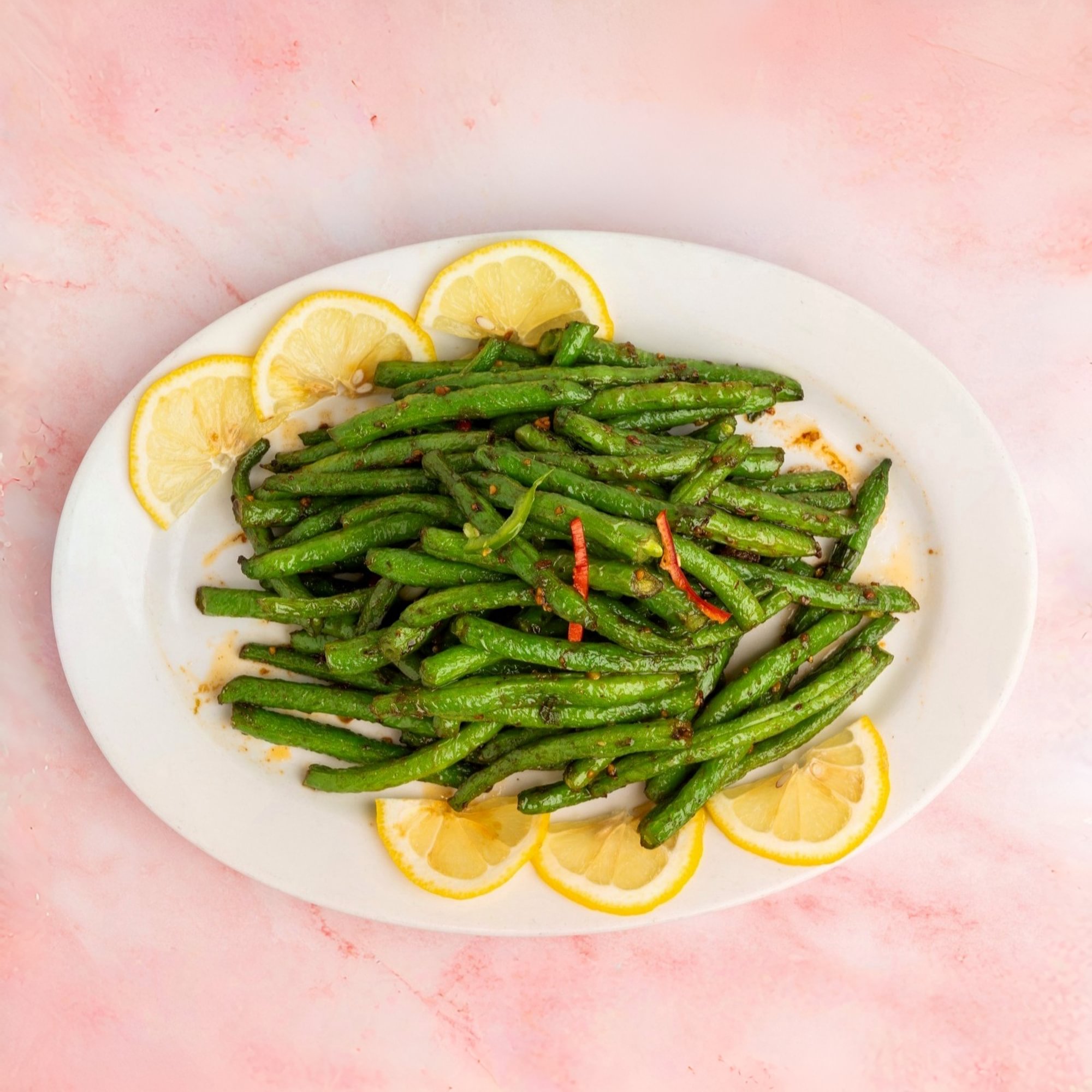 Hot Braised String Bean / 干扁四季豆