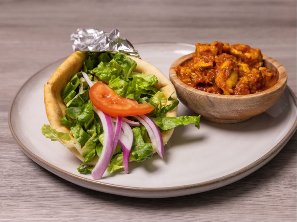 Karahi Chicken Wrap
