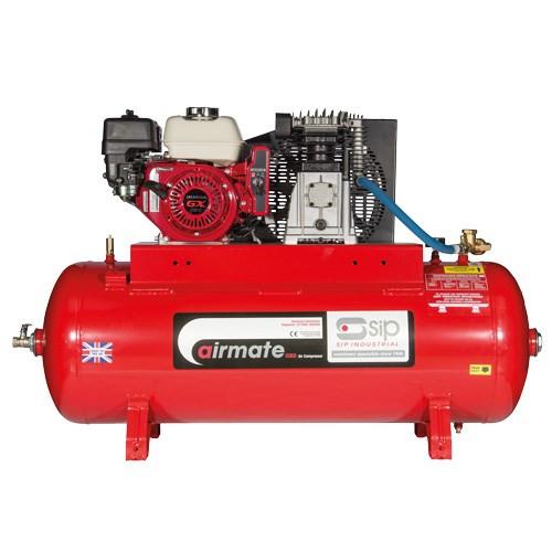 SIP 150Ltr Honda GX160 5.5HP Petrol Air Compressor (15CFM)