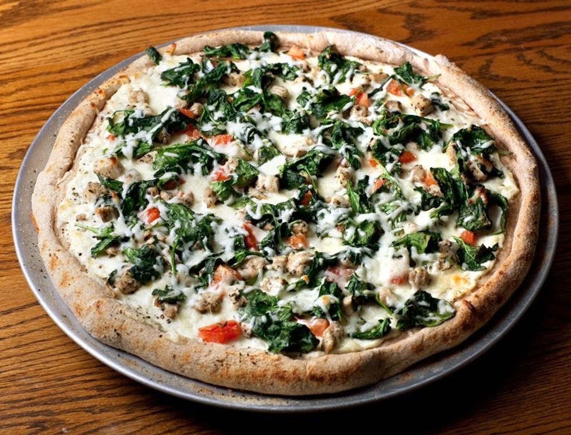 Chicken Florentine Pizza