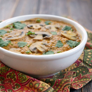 Mushroom Methi Malai