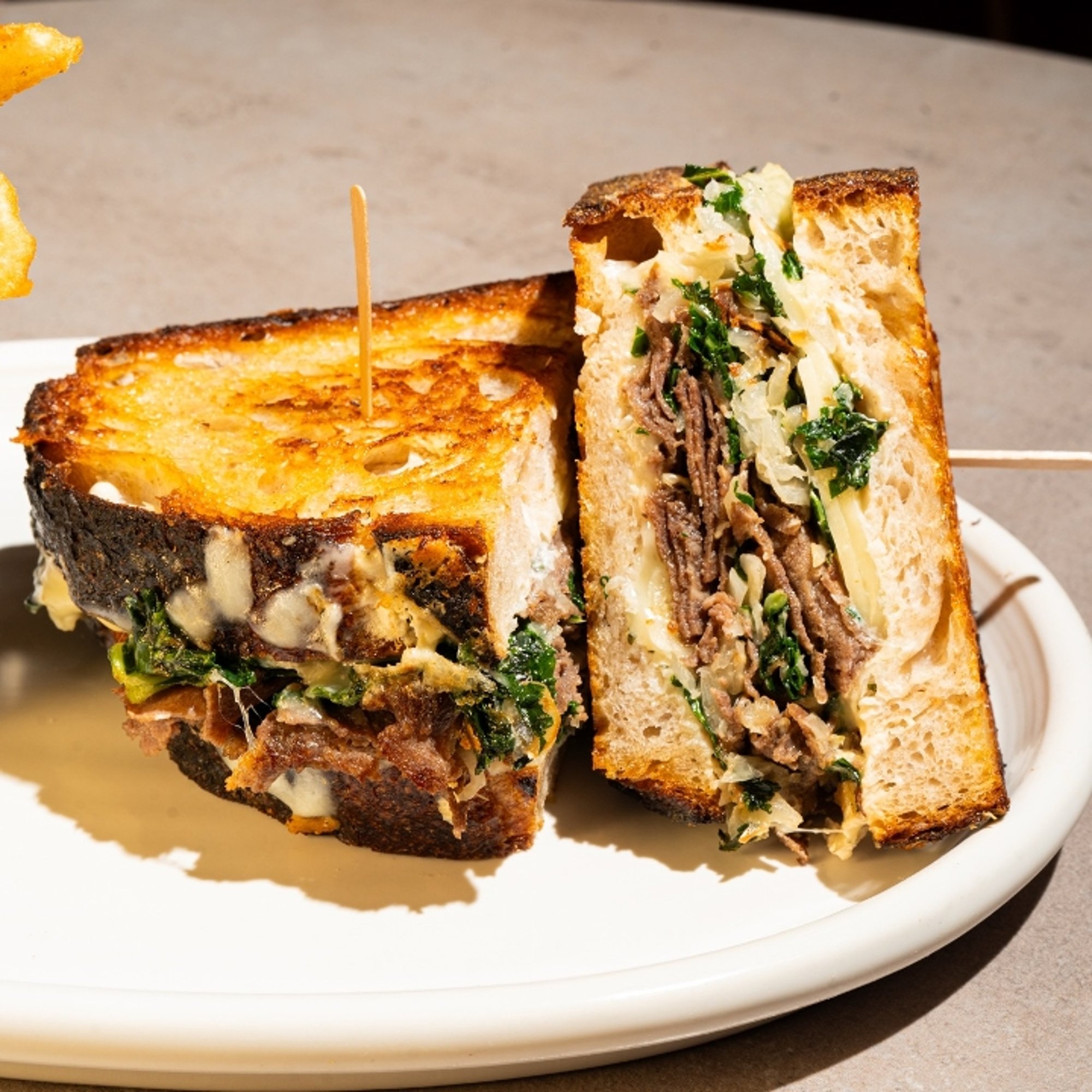 Steak Rueben