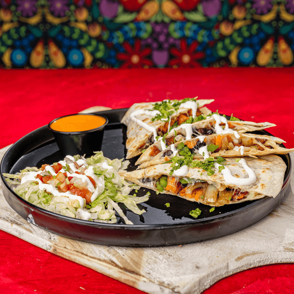 No Meat Quesadilla