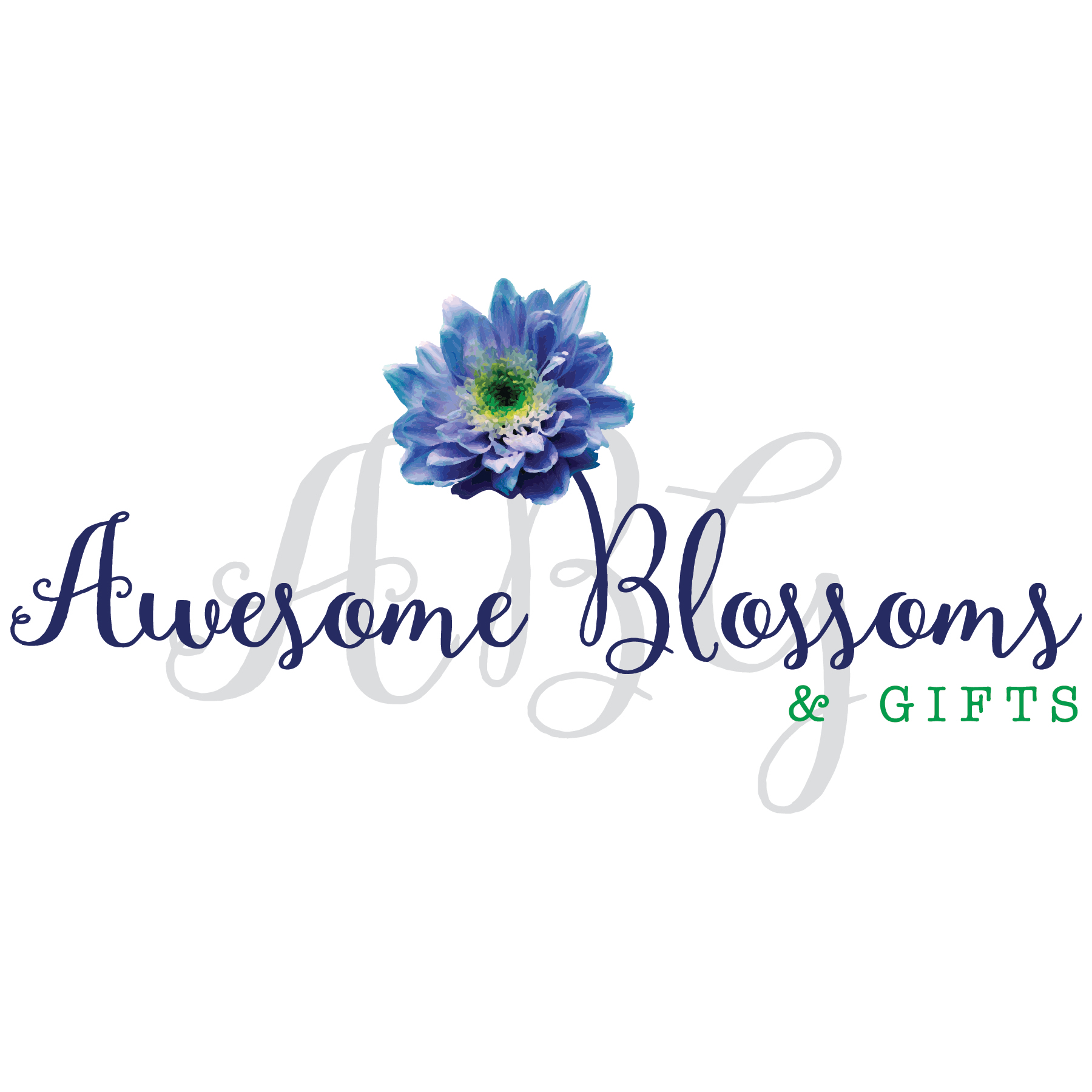 Awesome Blossoms and Gifts Logo