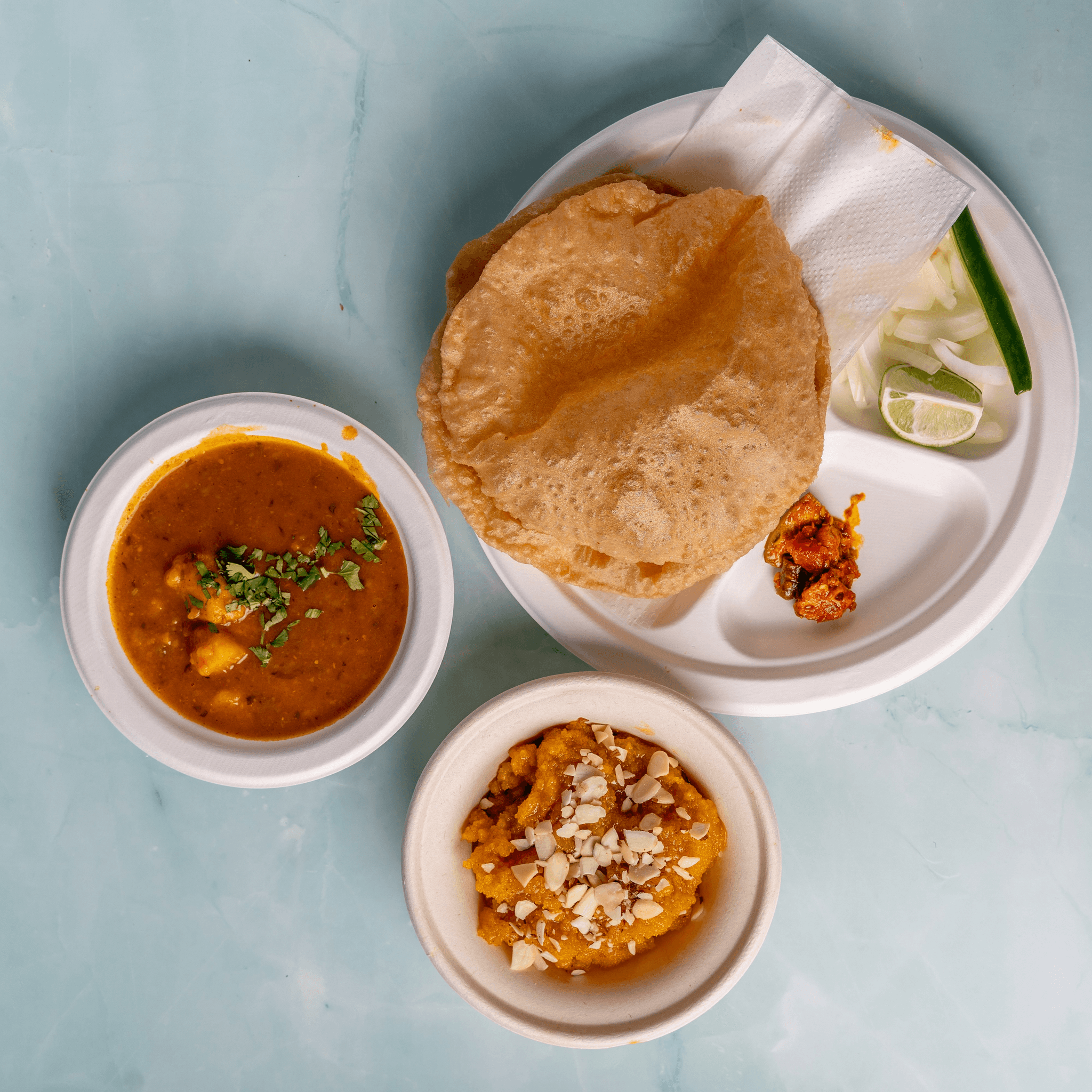 Special-Halwa Puri