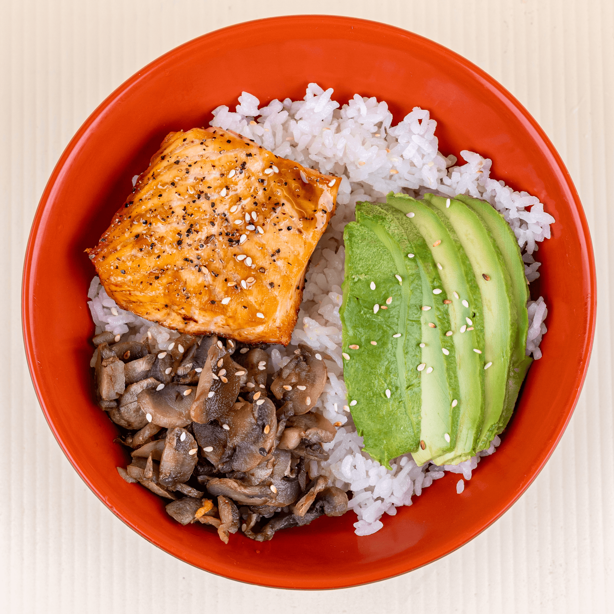 Teriyaki Salmon Bowl