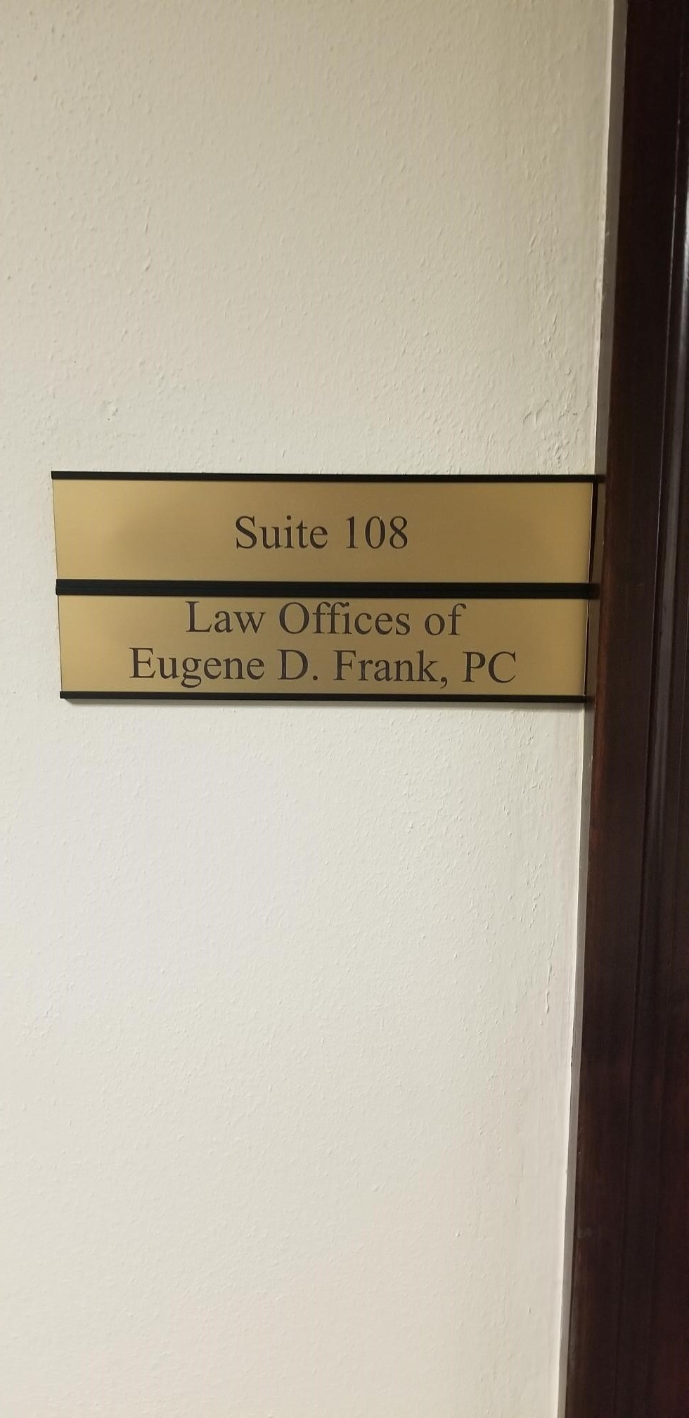 Law Offices of Eugene D. Frank, P.C. Photo