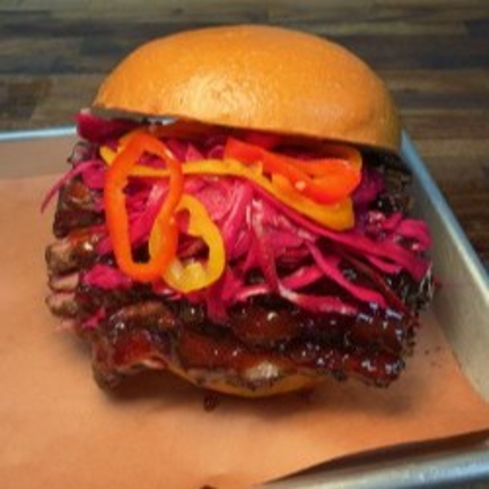 Black Cherry Brisket Sandwich