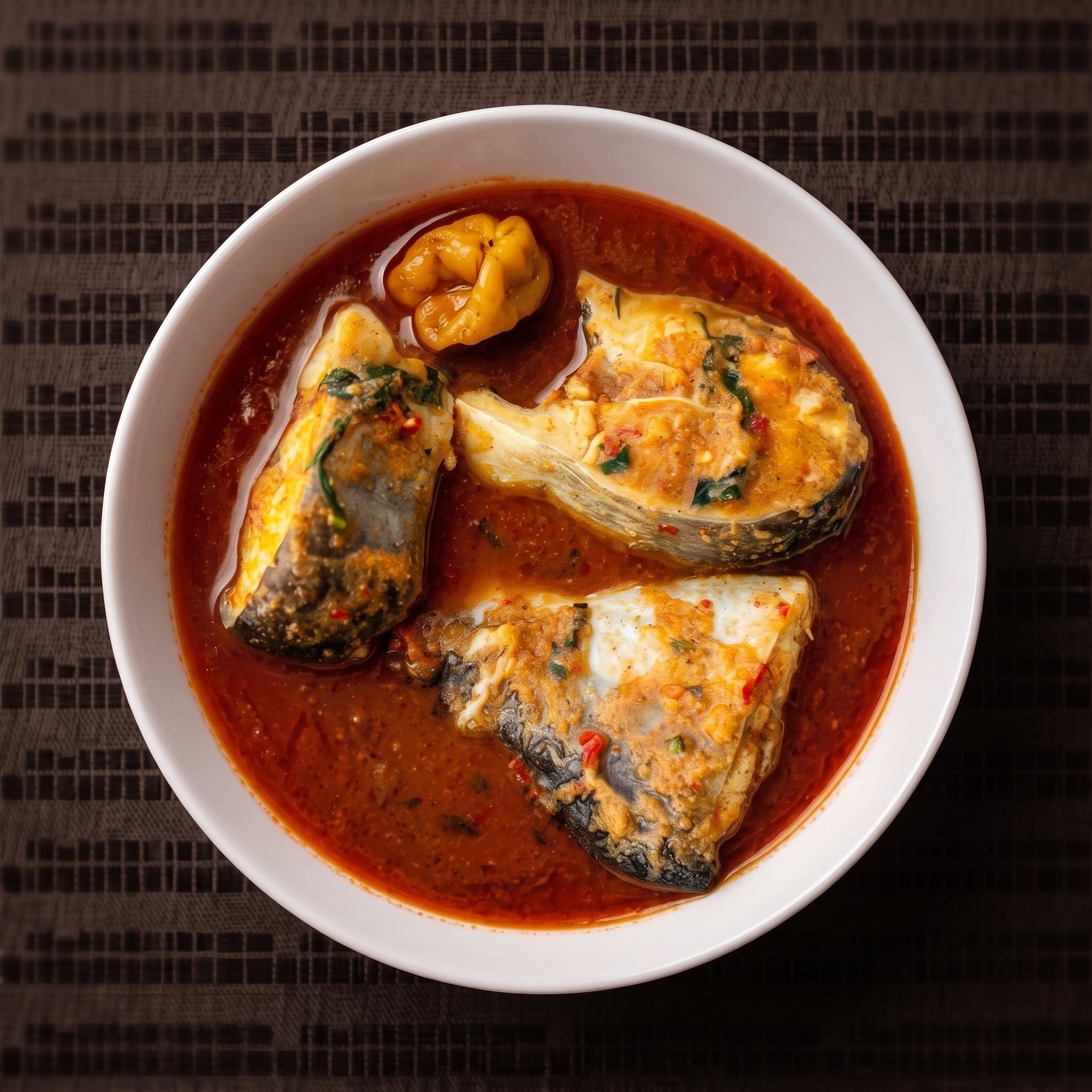 Steamed Fish Pepper Soup