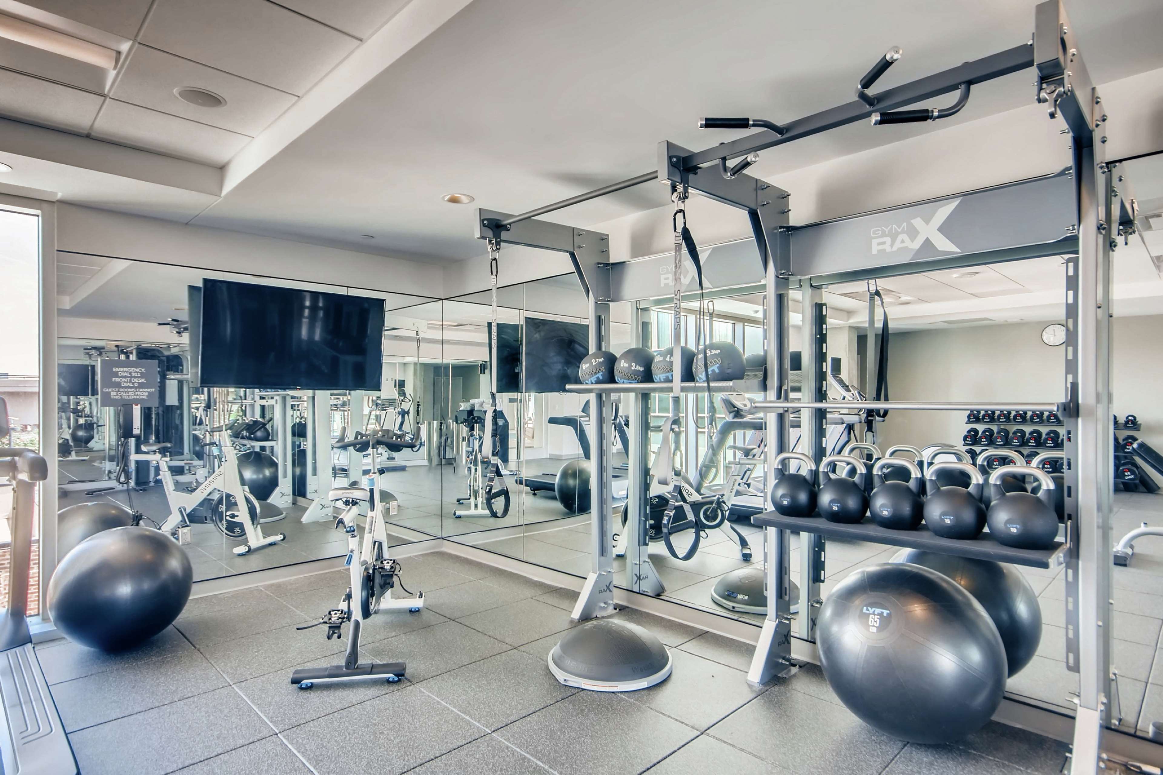 Health club  fitness center  gym