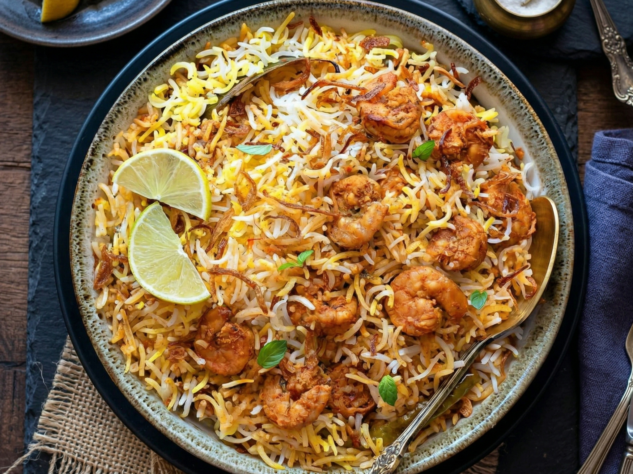 Shrimp Biryani