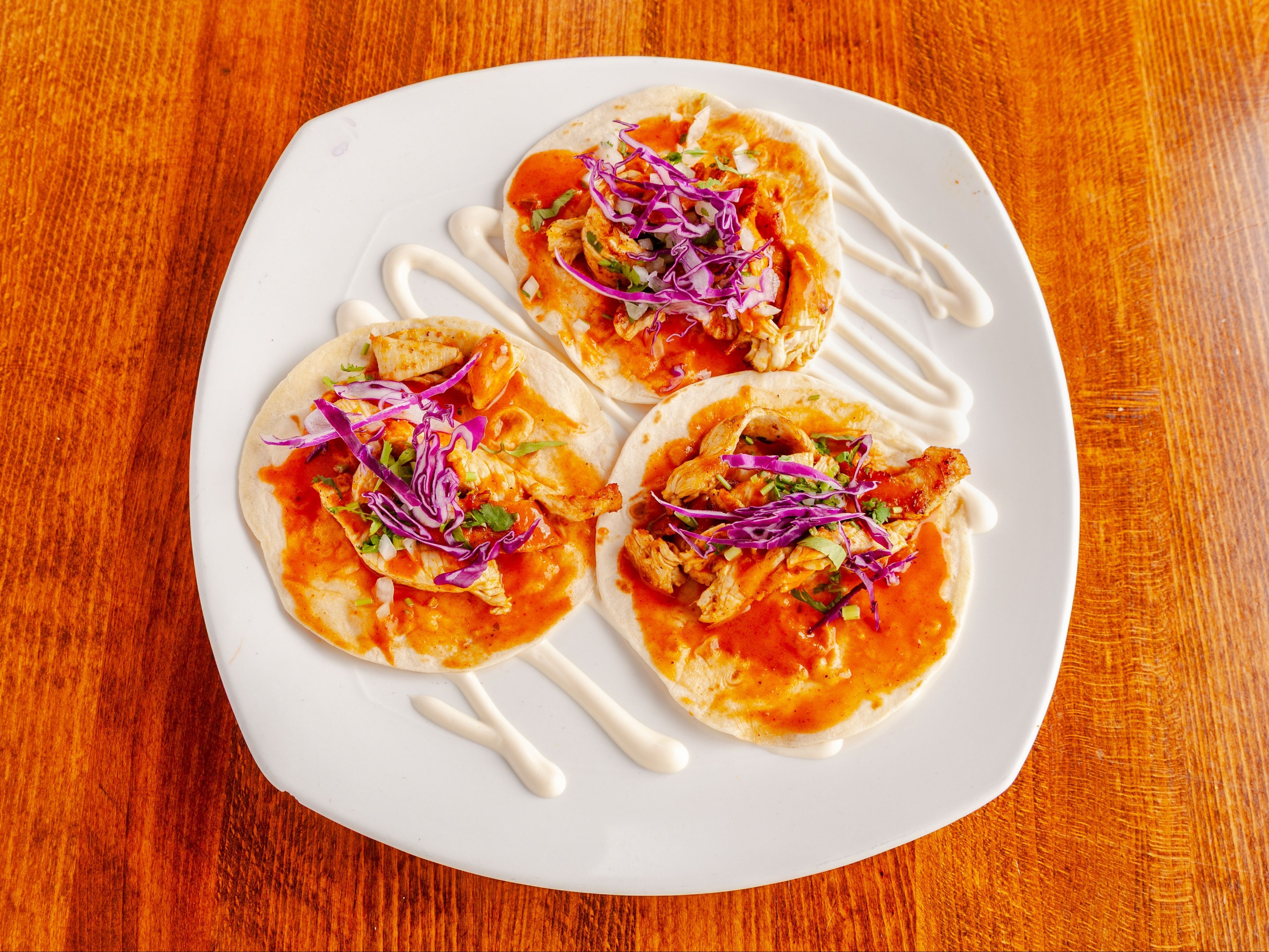3 Chicken Tikka Tacos