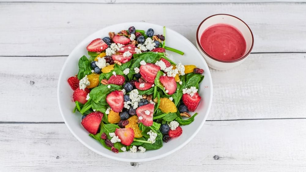 Spinach Cranberry Salad