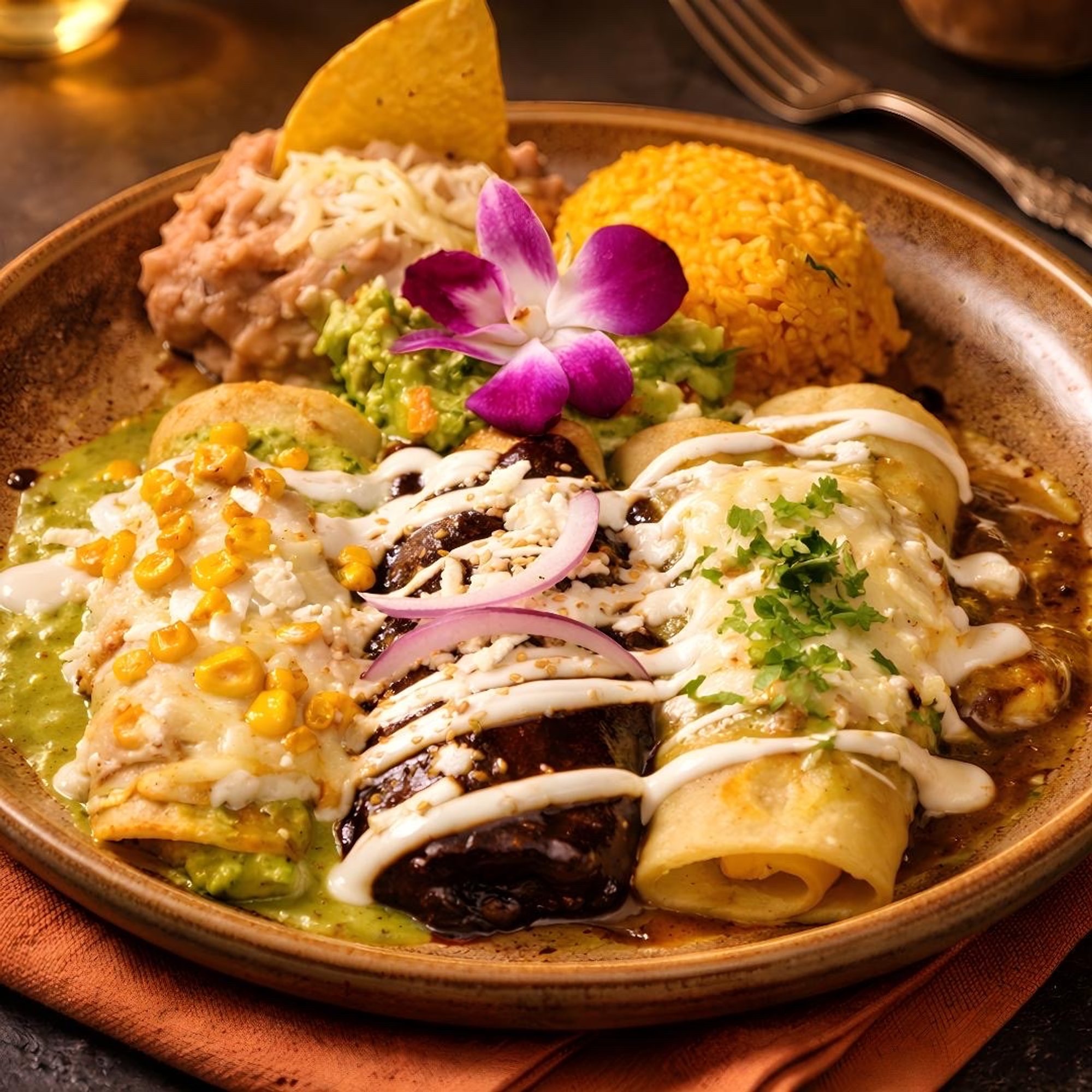 Enchiladas Trio