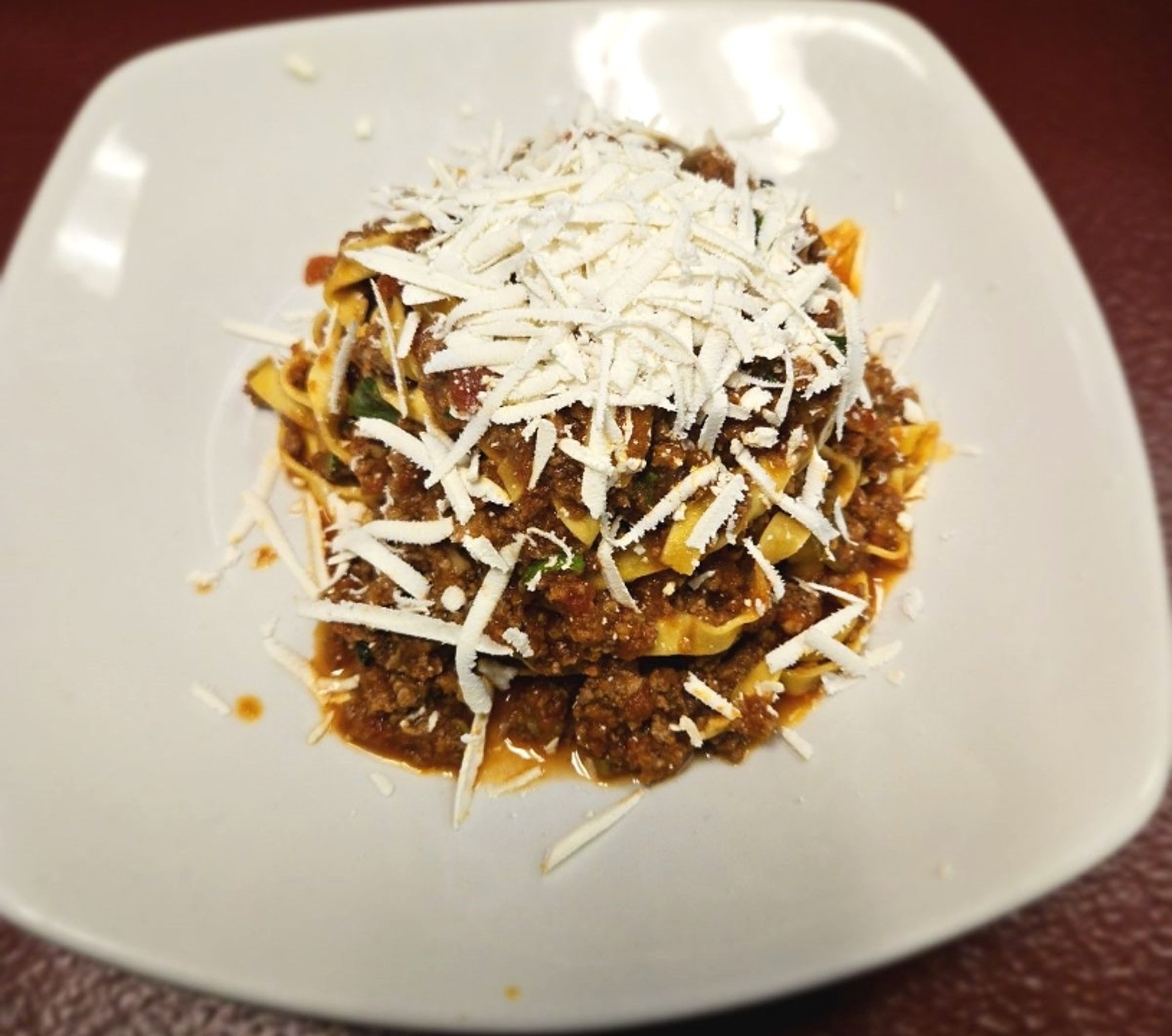 Fettuccine Bolognese