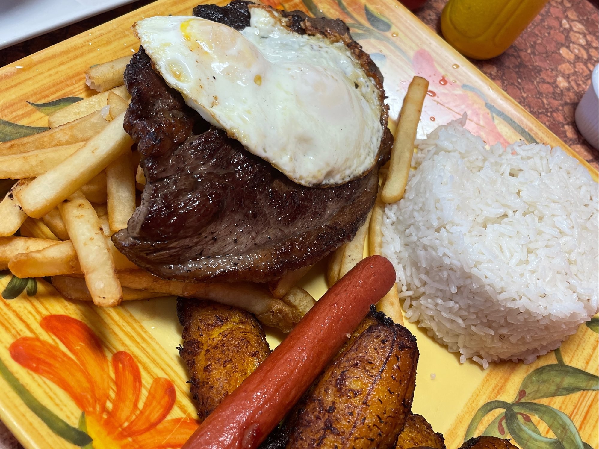 Bistec a lo Pobre