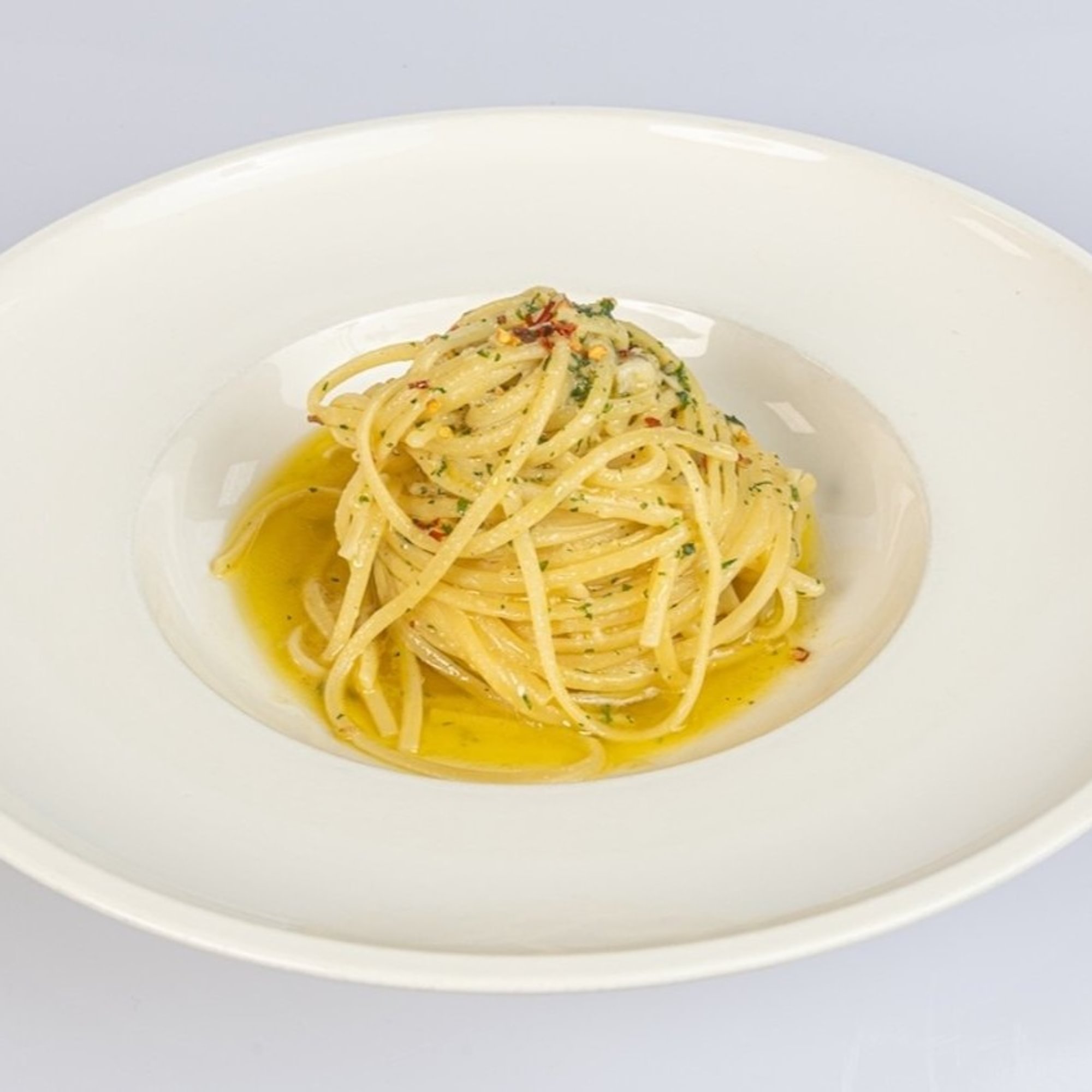 Penne Aglio e Olio Side