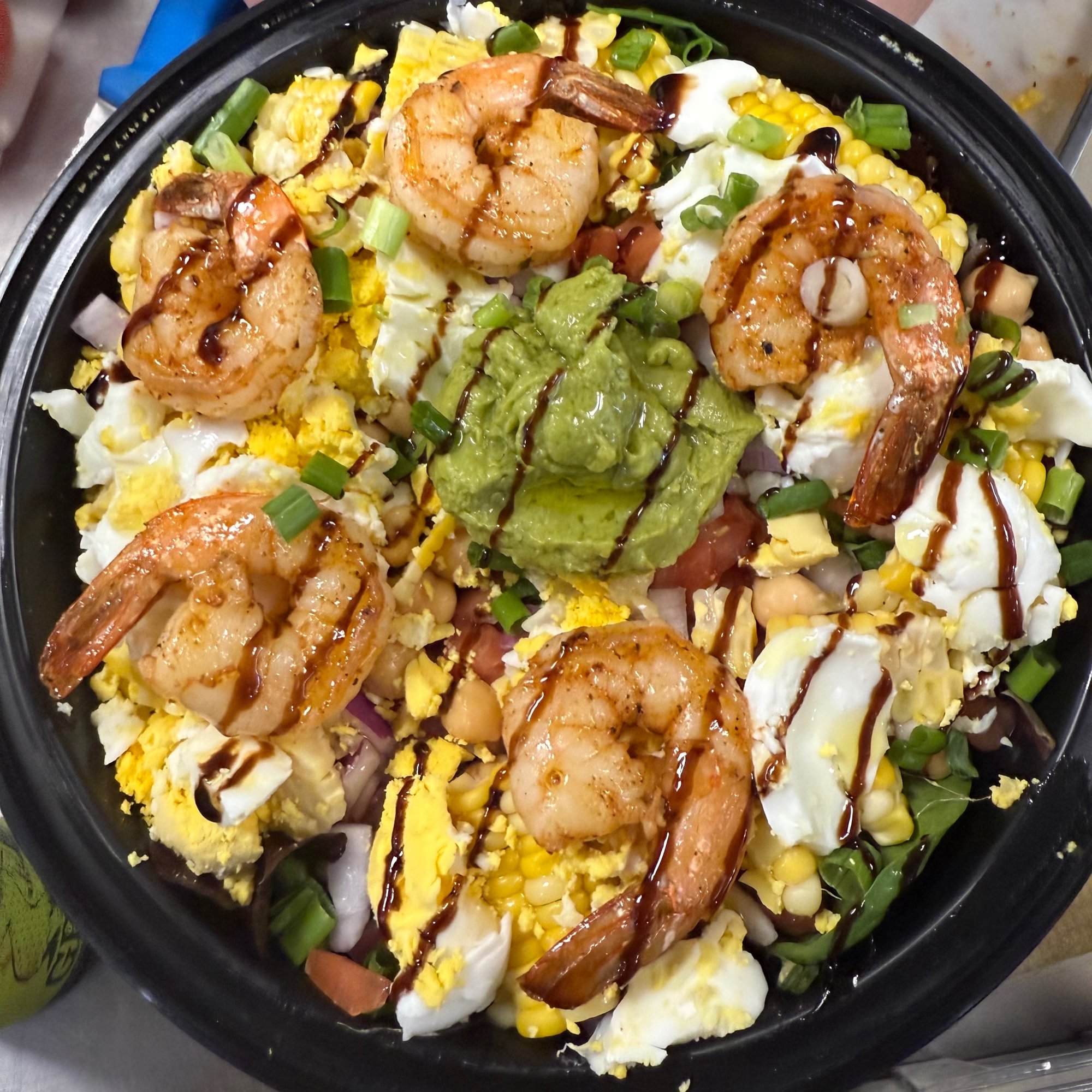 Cajun Cobb Salad with Shrimp