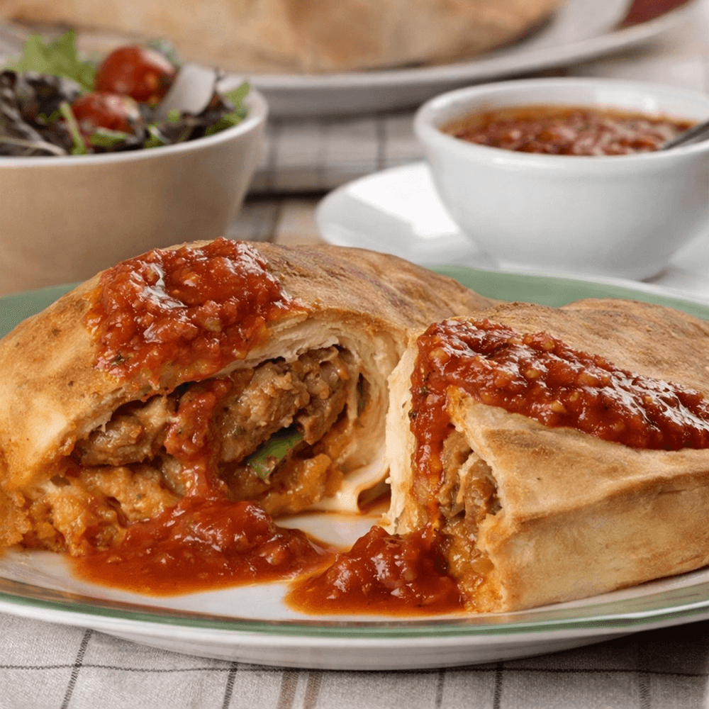 Meatball Calzone