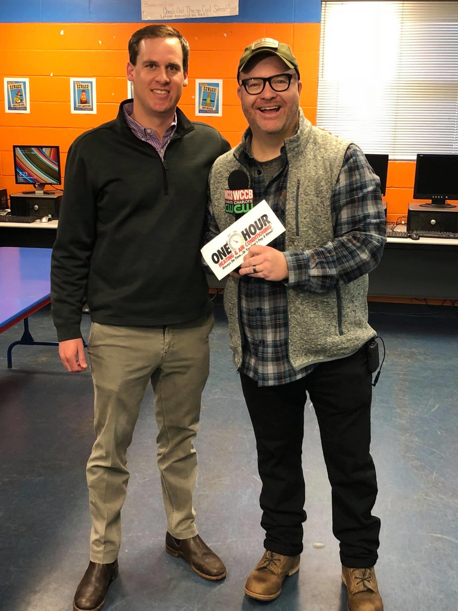 One Hour Heating &amp; Air Conditioning Logo