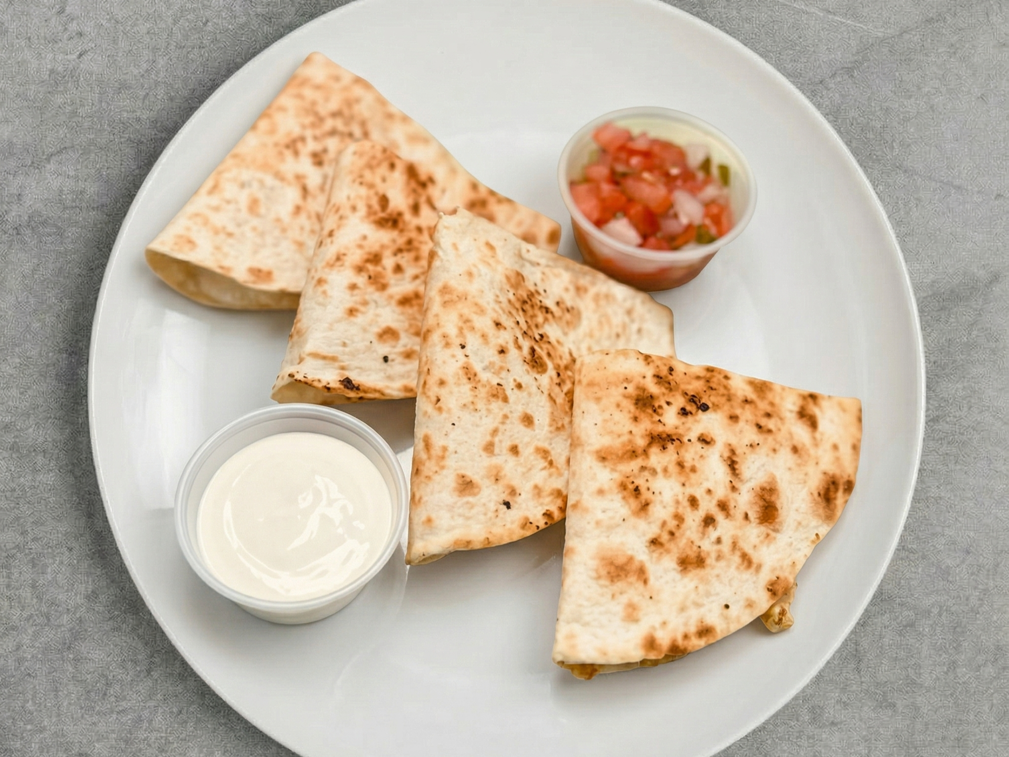 Chicken and Cheese Quesadillas