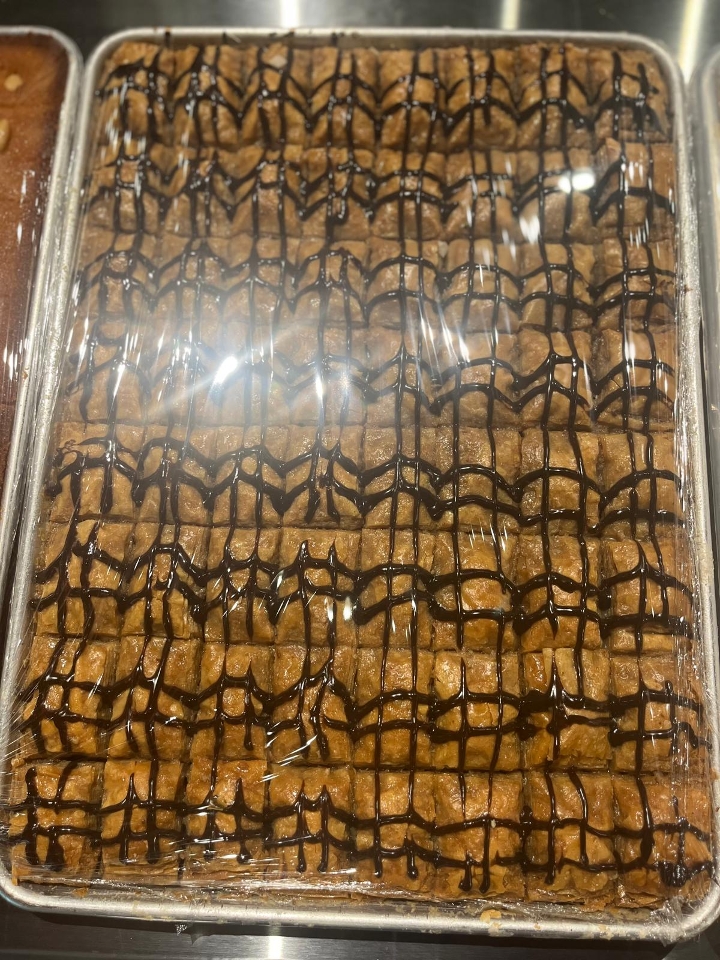 Chocolate/Mocha Walnut Baklava