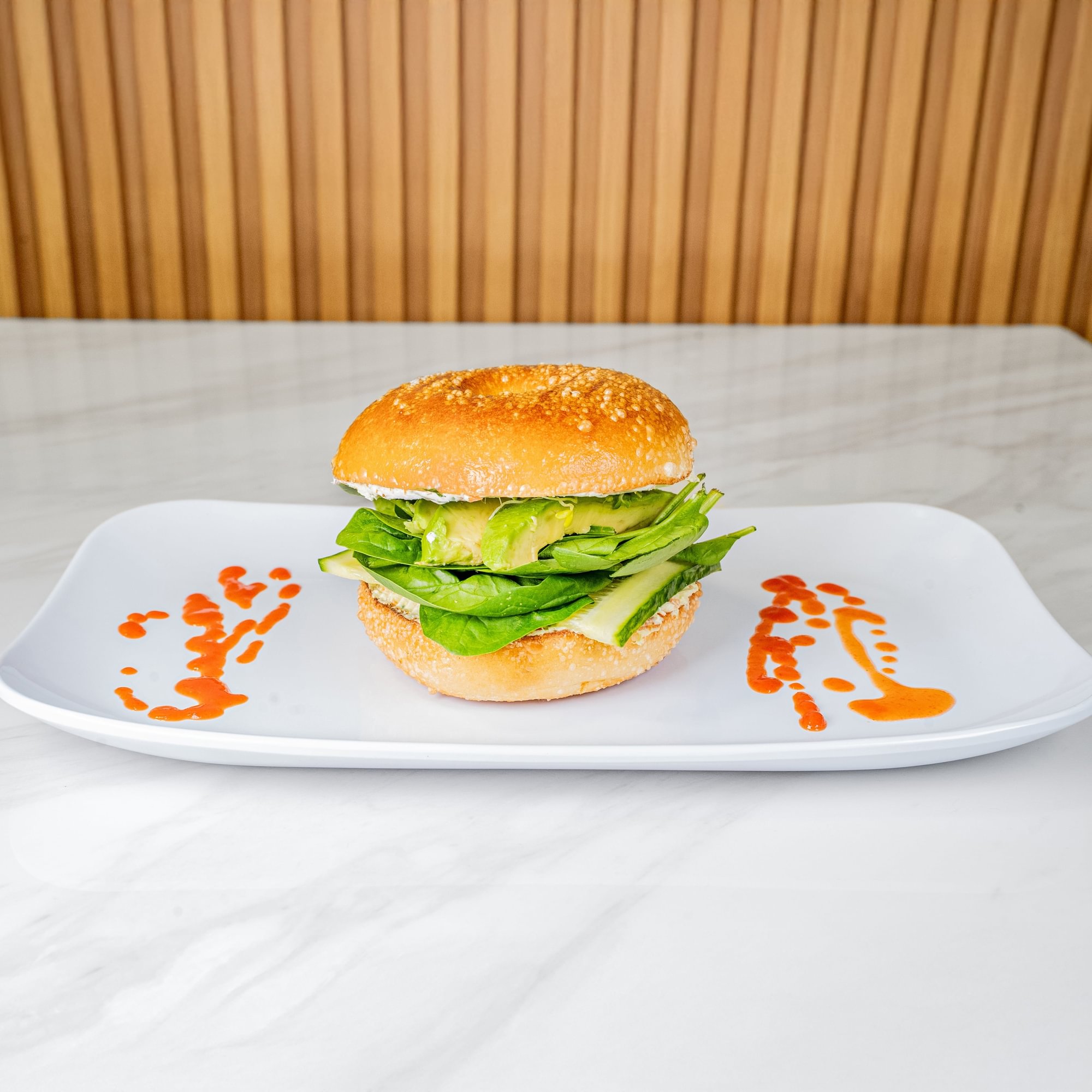 Green Warrior Bagel