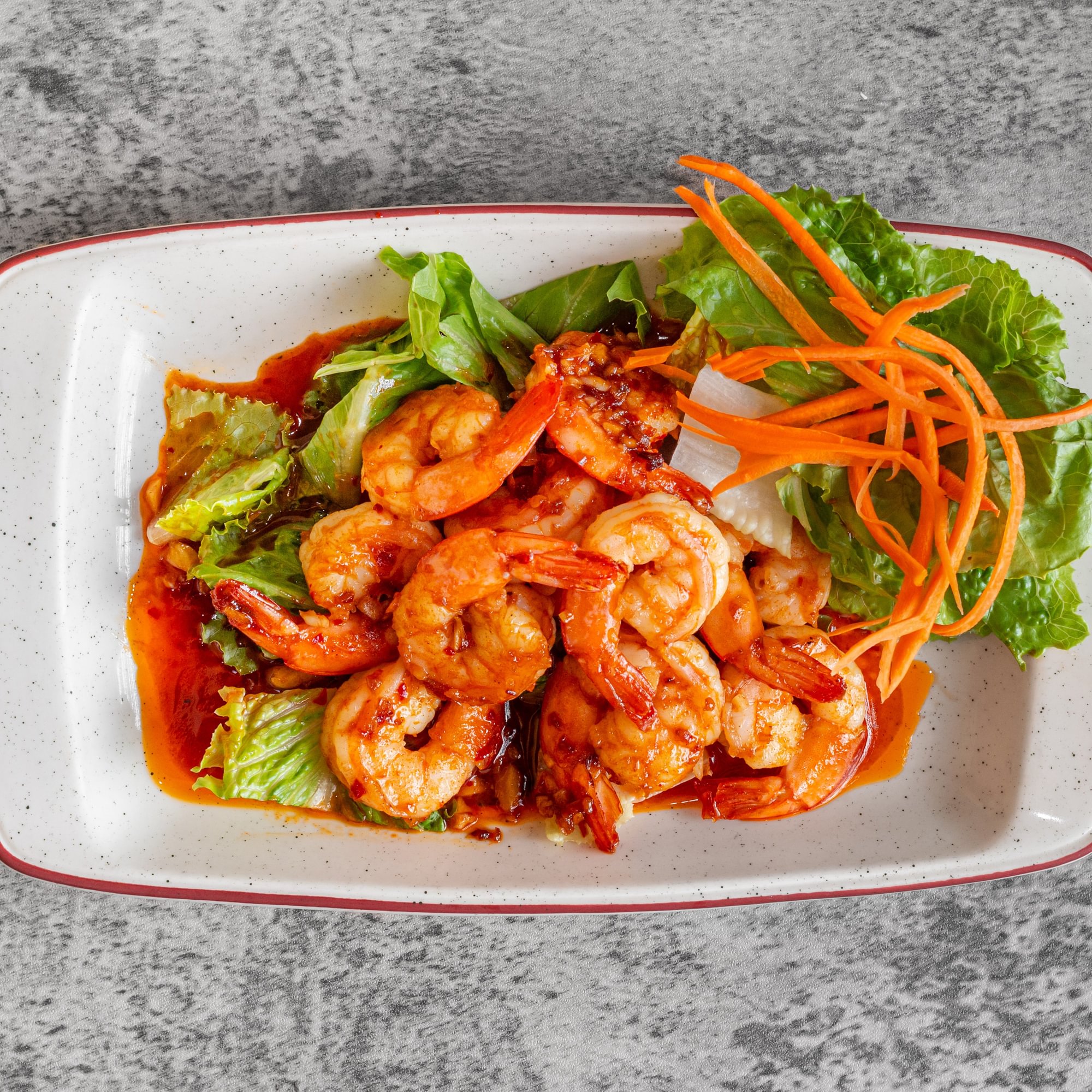 Shrimp with Chili Paste (Kung Prik Pao)