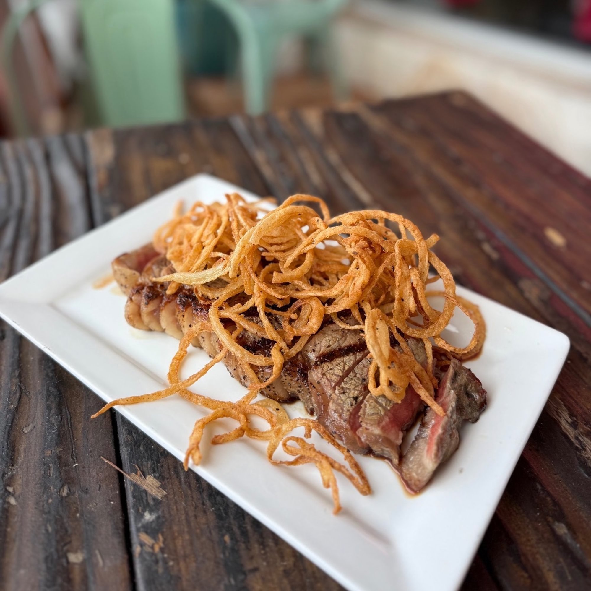 Seared Aloha Strip Steak