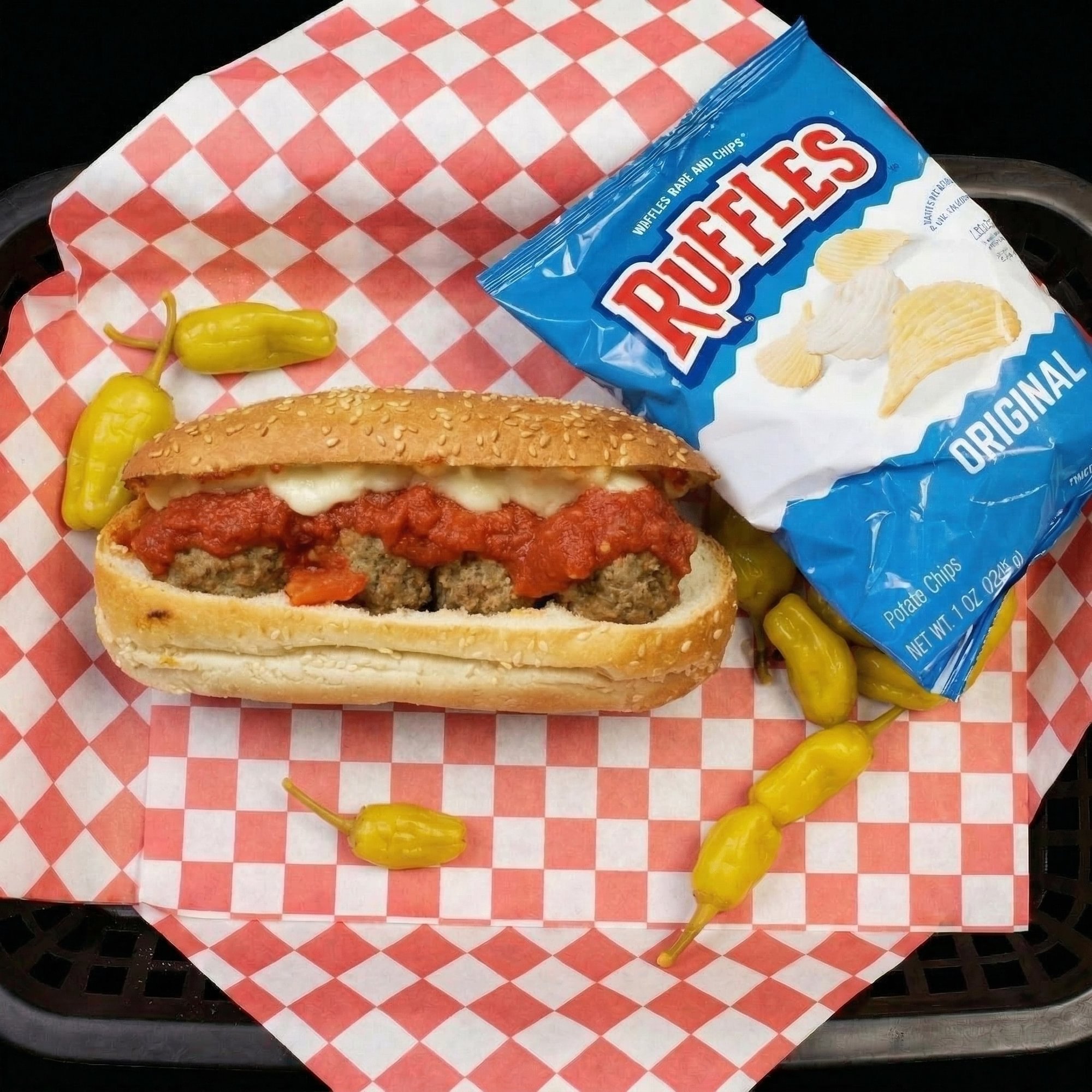 Meatball & Mozzarella Sub