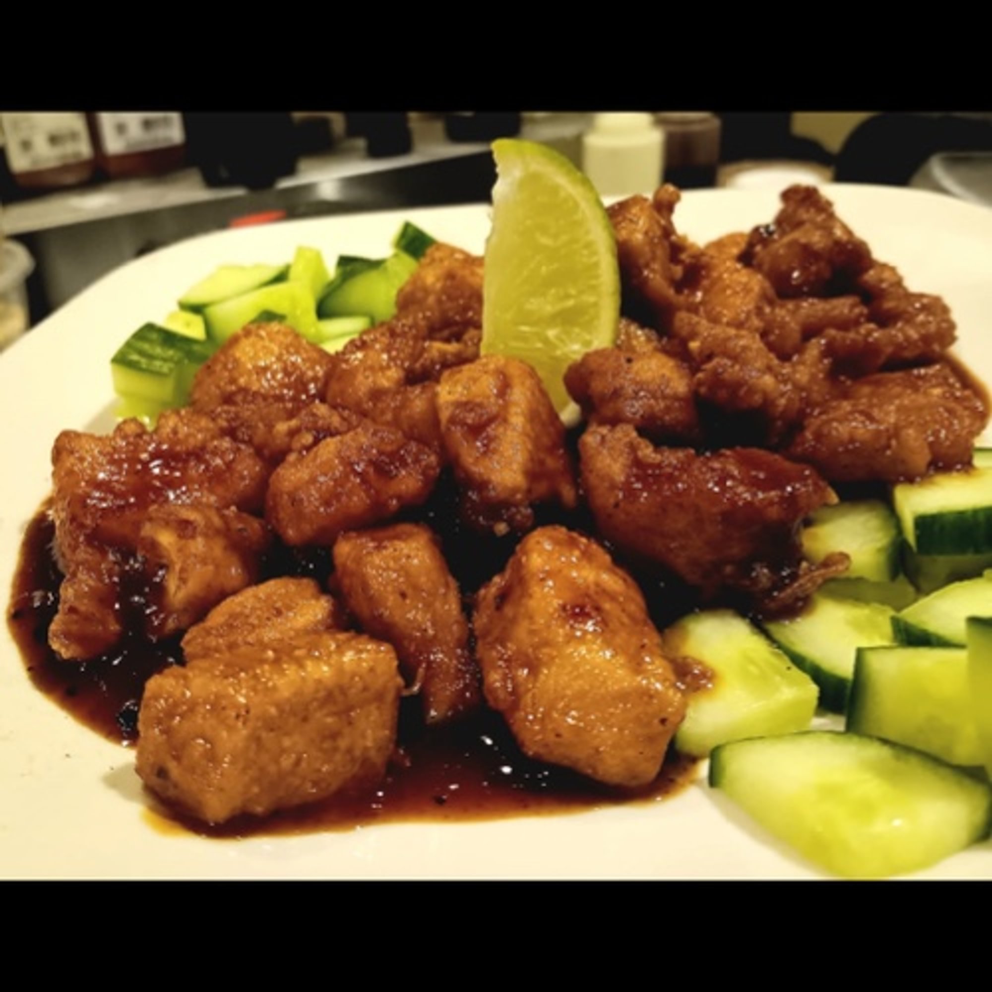 korean pepper chicken (lunch)