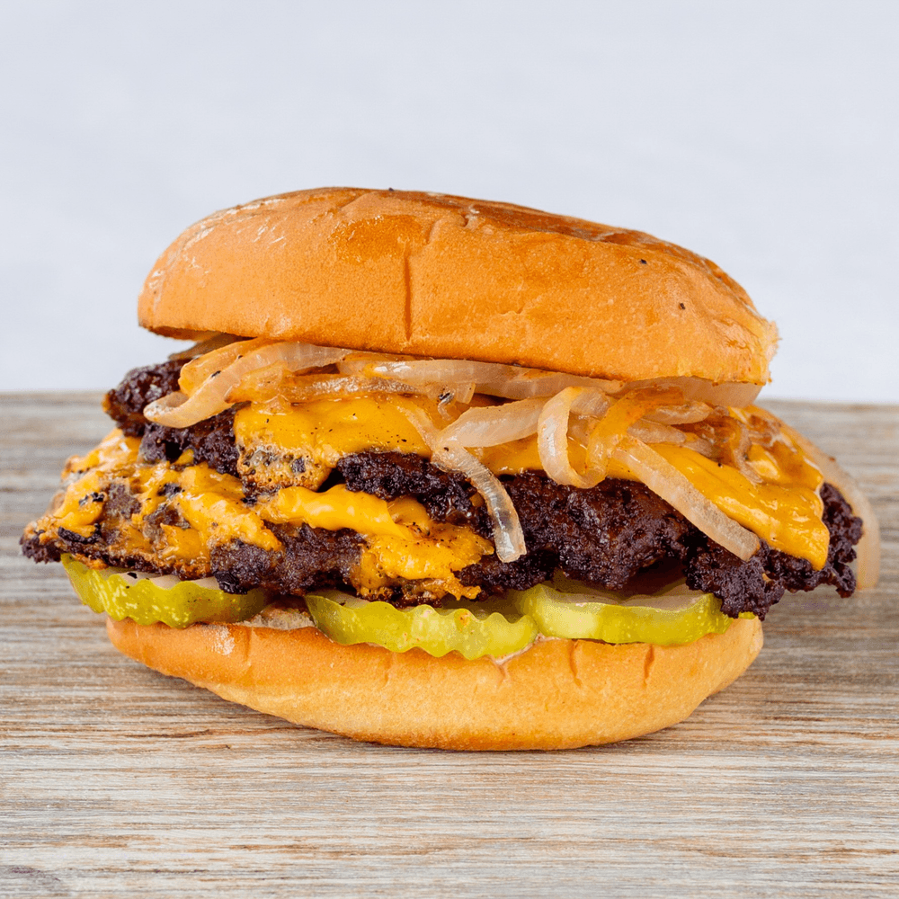 Double-double wagyu burger