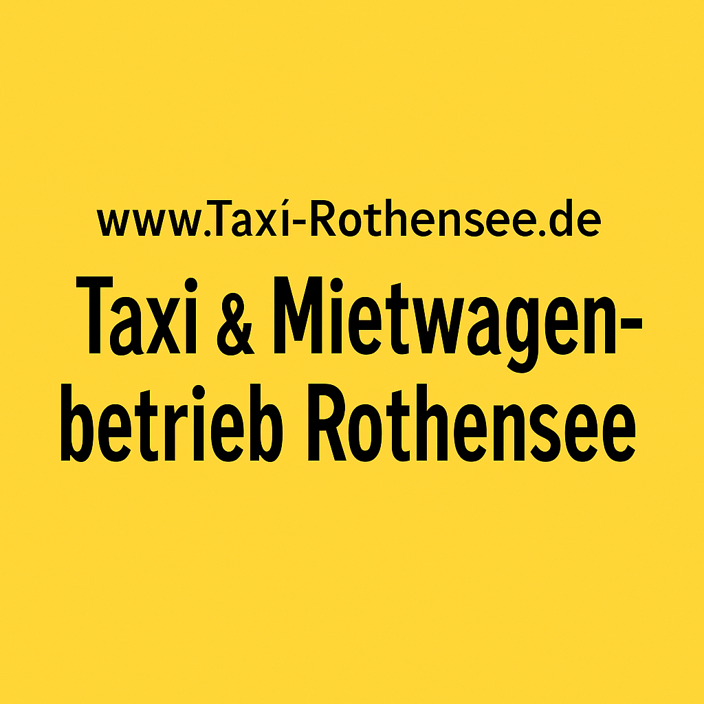 Logo von Ralf Rothensee Taxiunternehmen