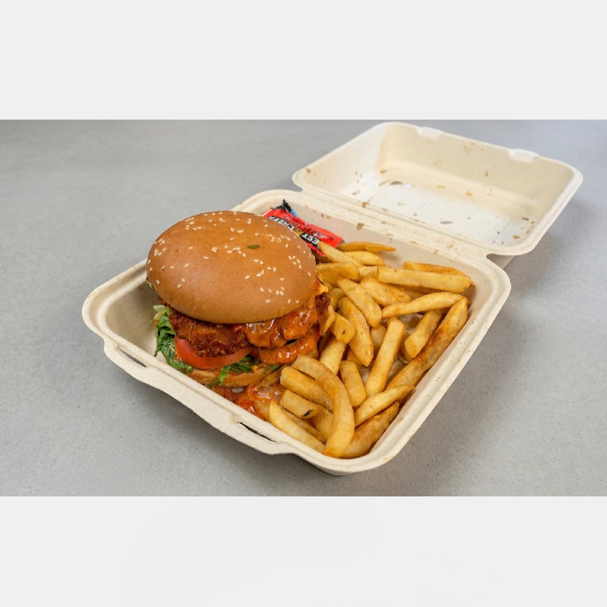 Lamb Kebab Burger
