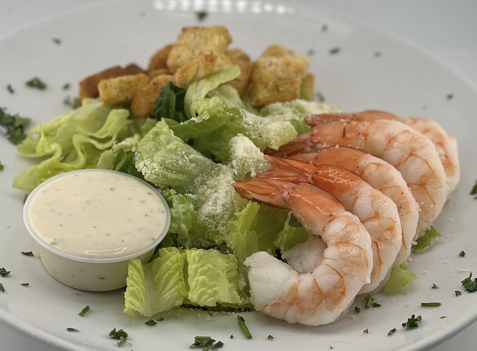 Caesar Salad With Shrimp