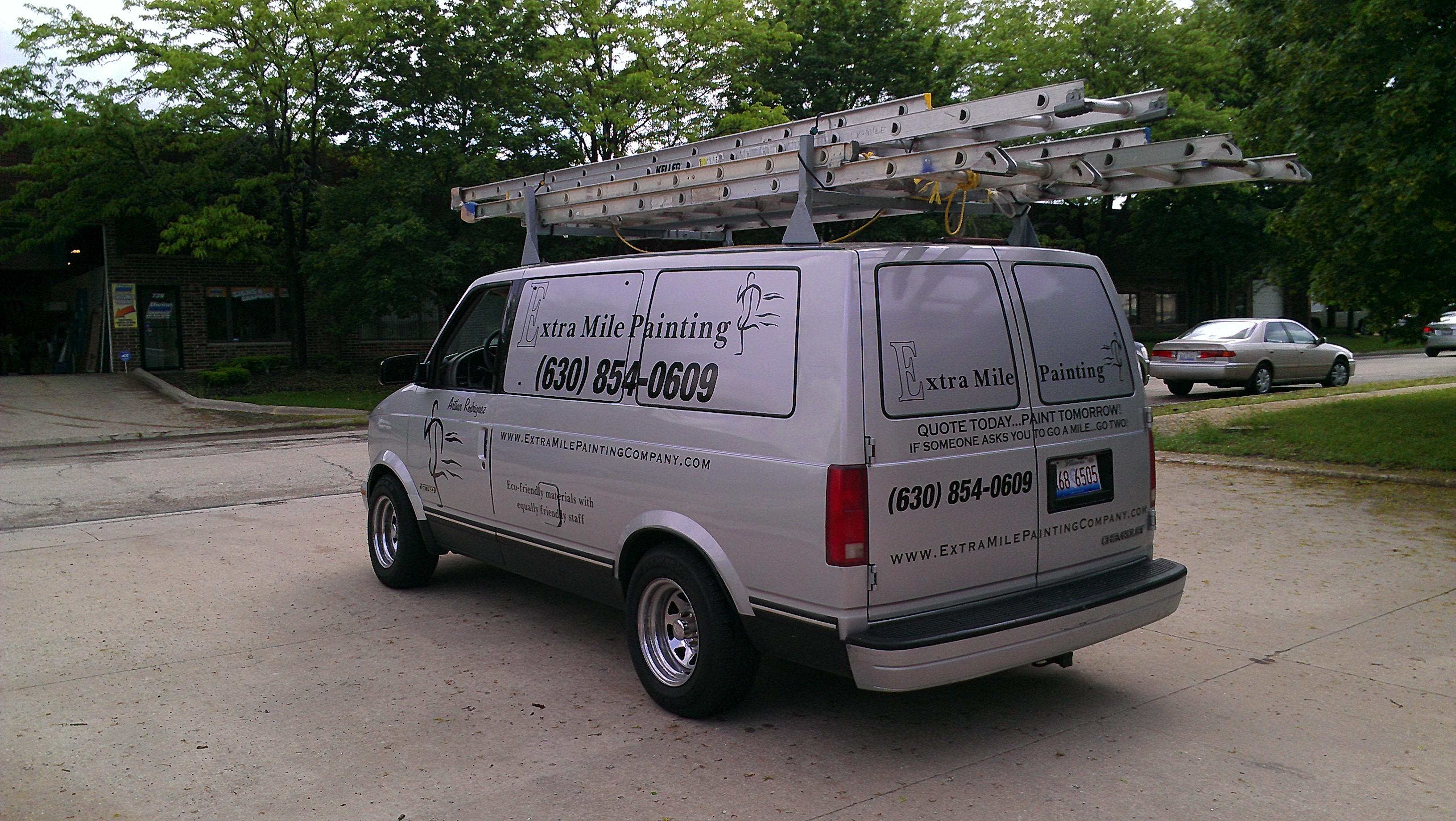 From our vehicles, to our craftsmen, to your home or business, Extra Mile Painting Company is professional from start to finish! 