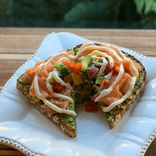 Smoked Salmon Avocado Toast